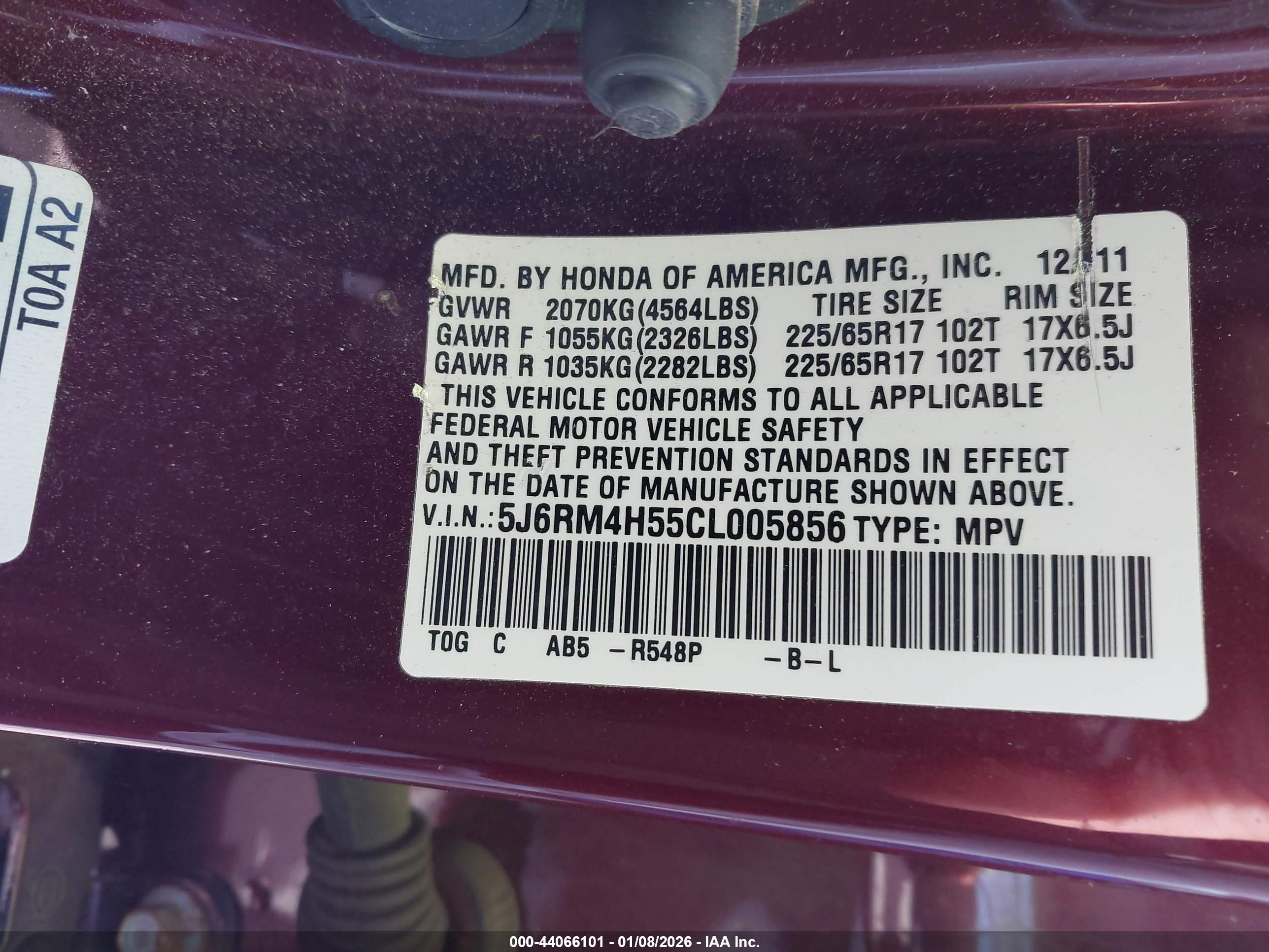 HONDA CR-V image 9