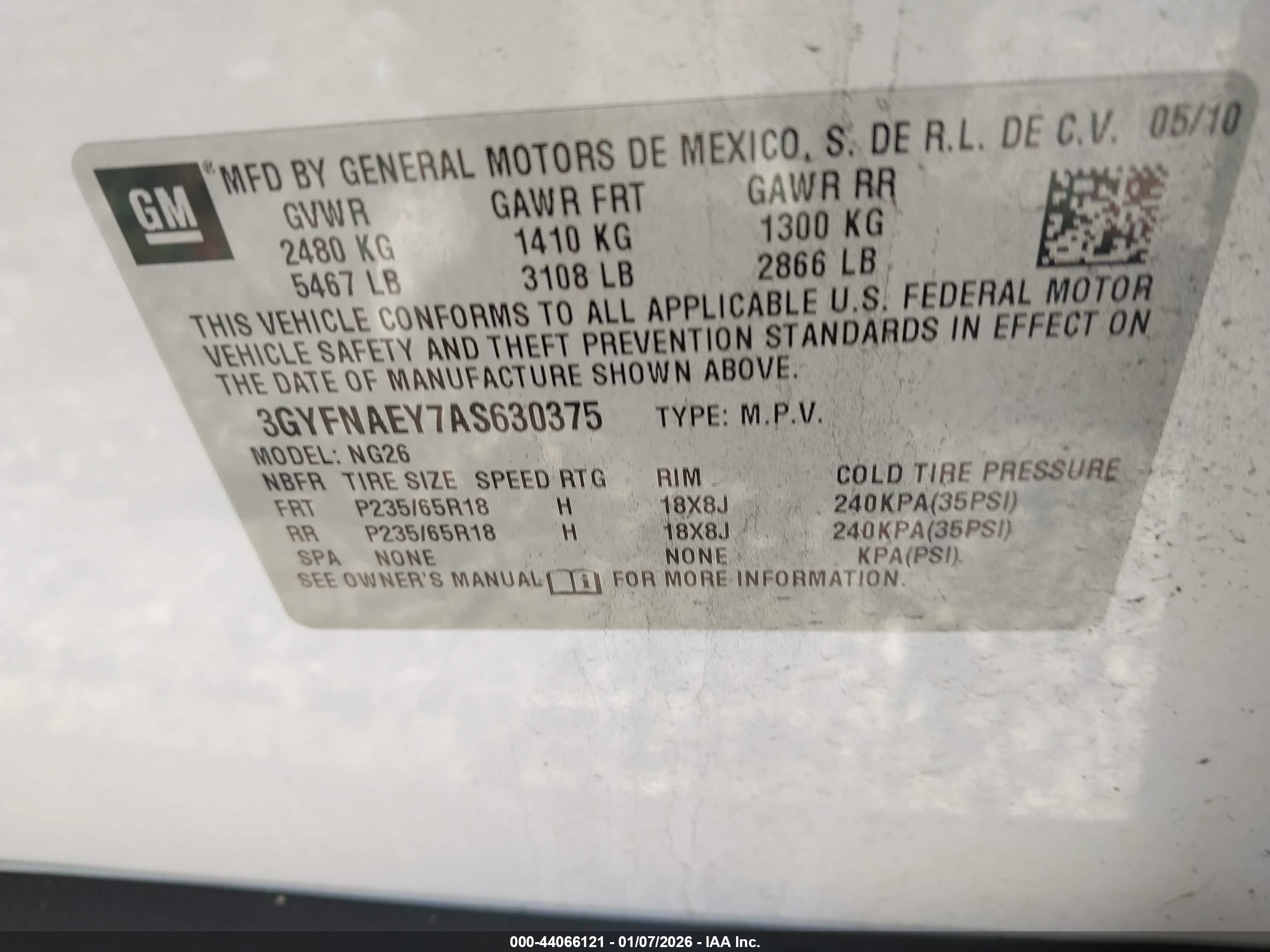 CADILLAC SRX image 9