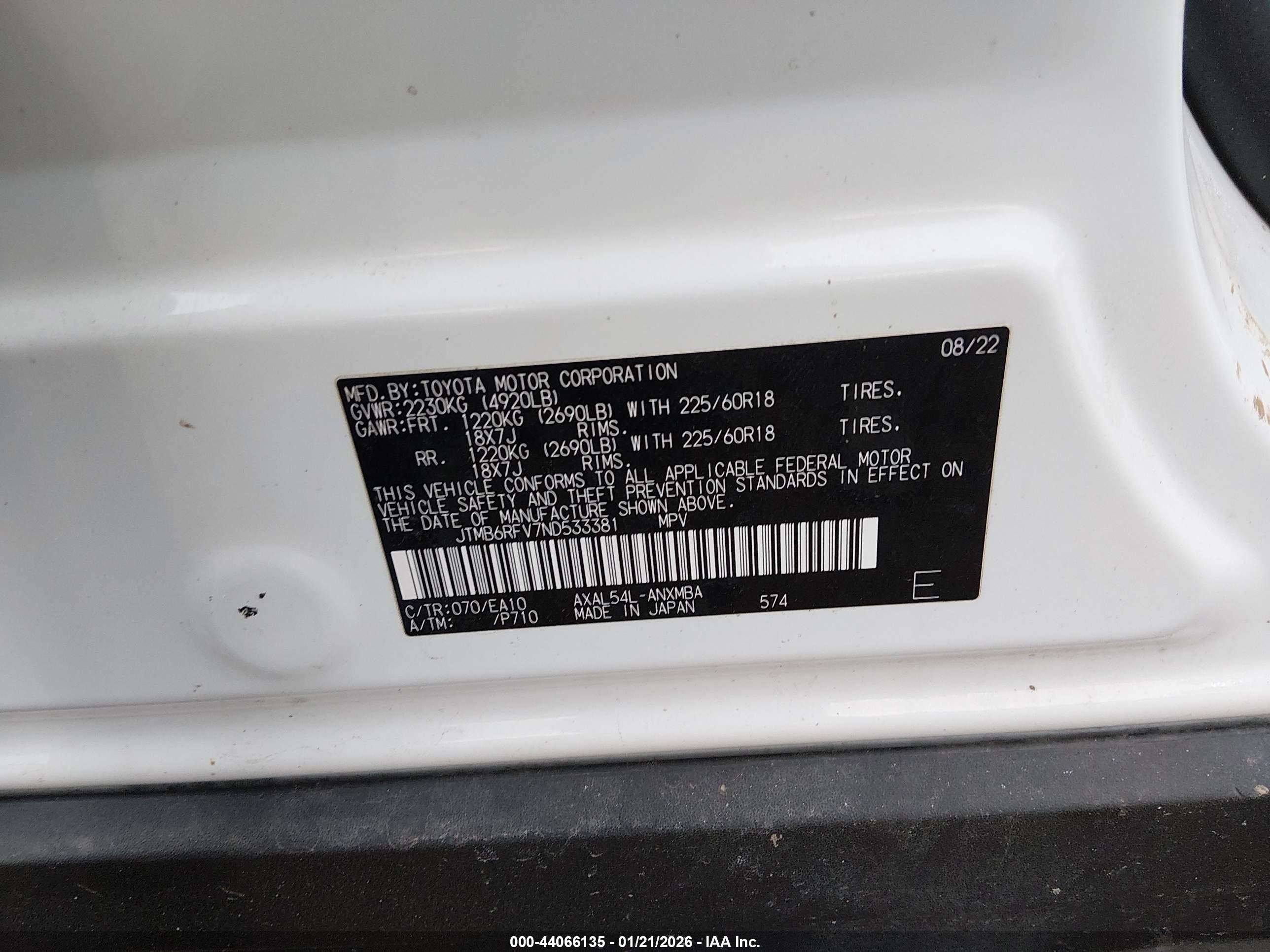 TOYOTA RAV4 image 9