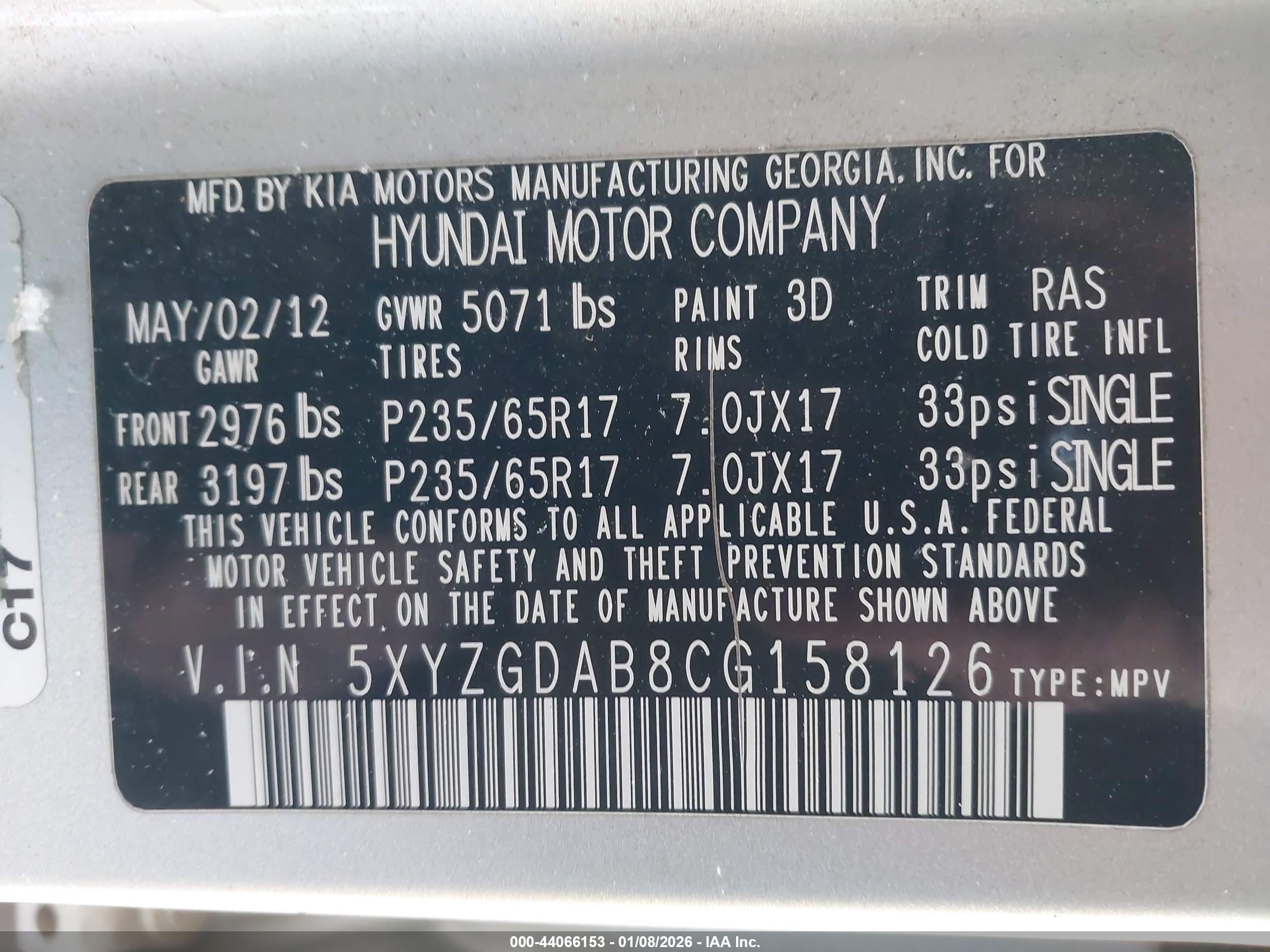 HYUNDAI SANTA image 9