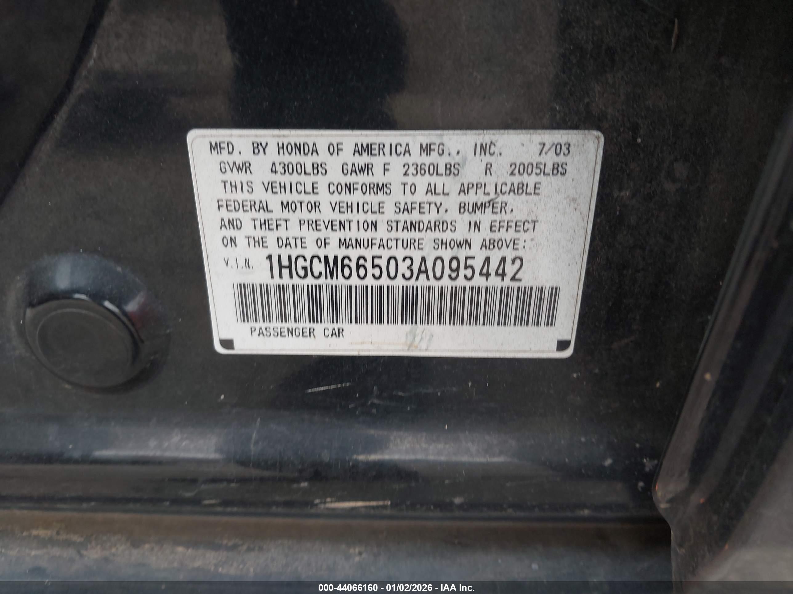 HONDA ACCORD image 9