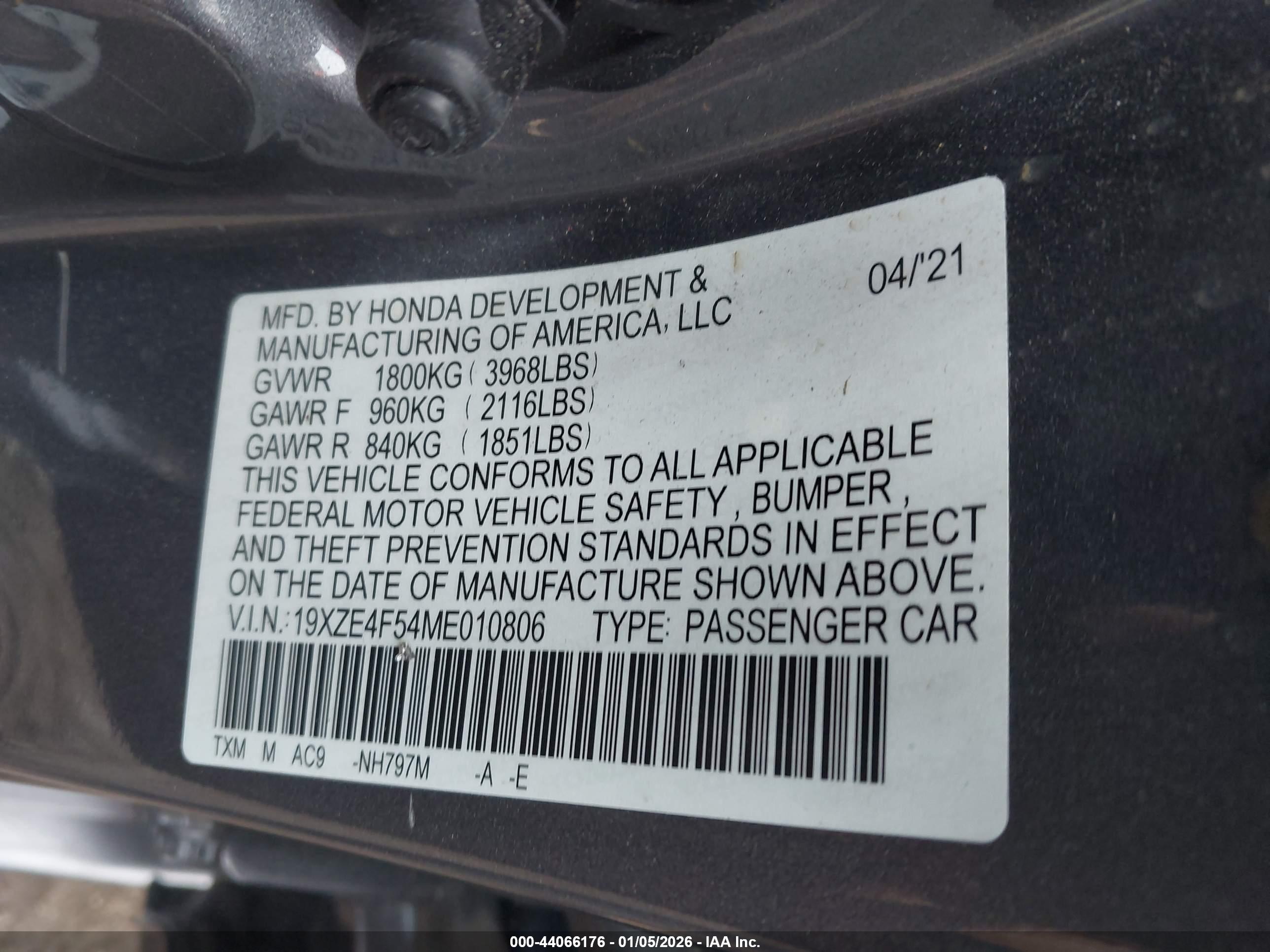 HONDA INSIGHT image 9