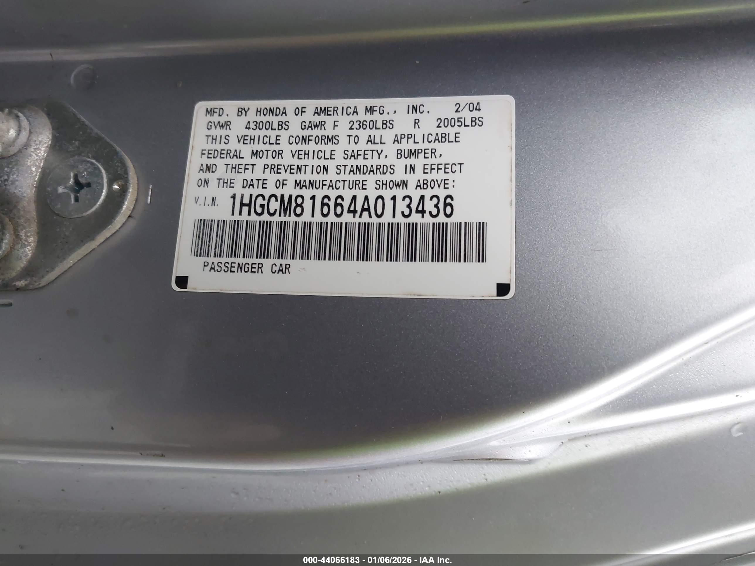 HONDA ACCORD image 9