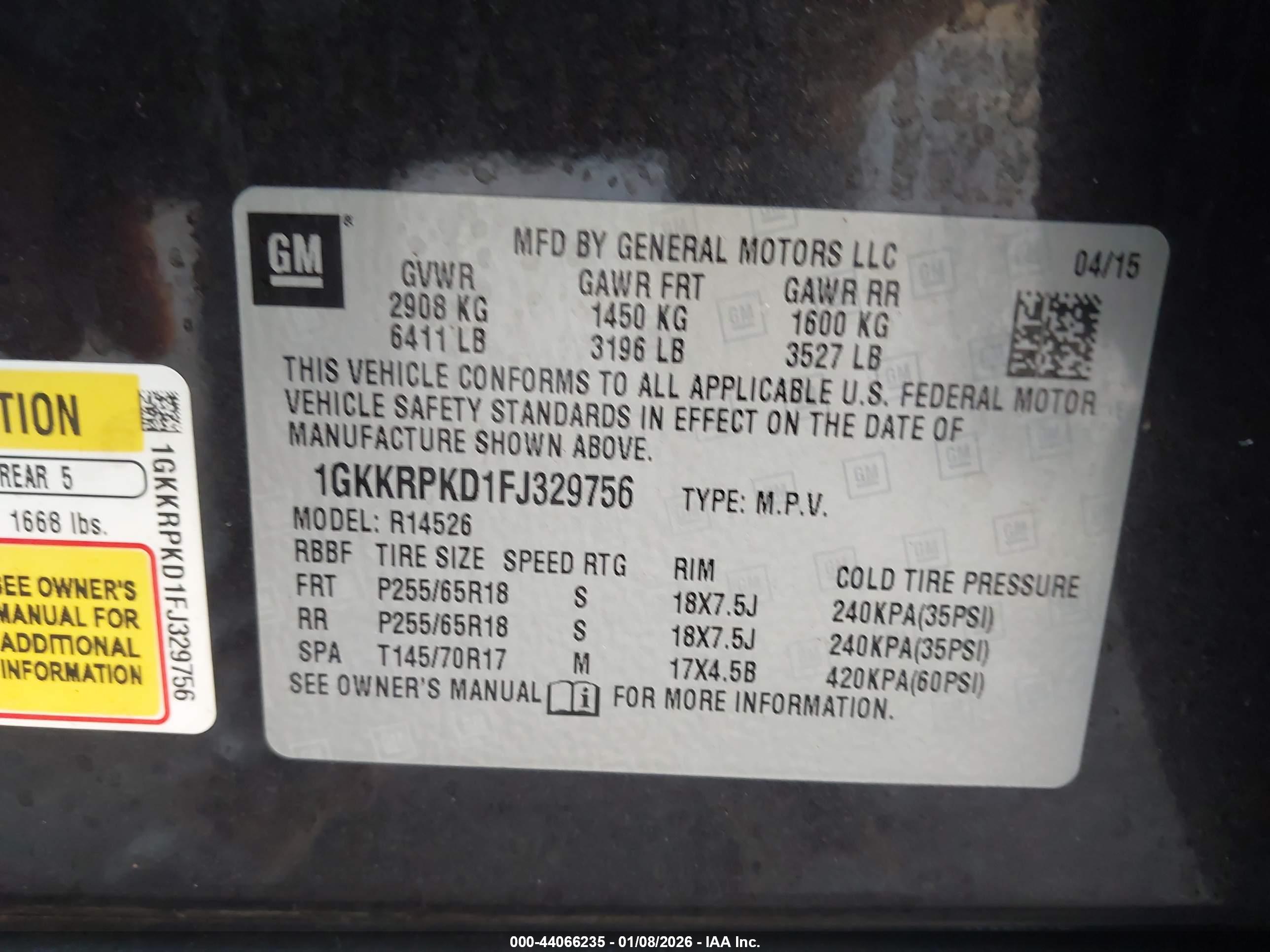 GMC ACADIA image 9