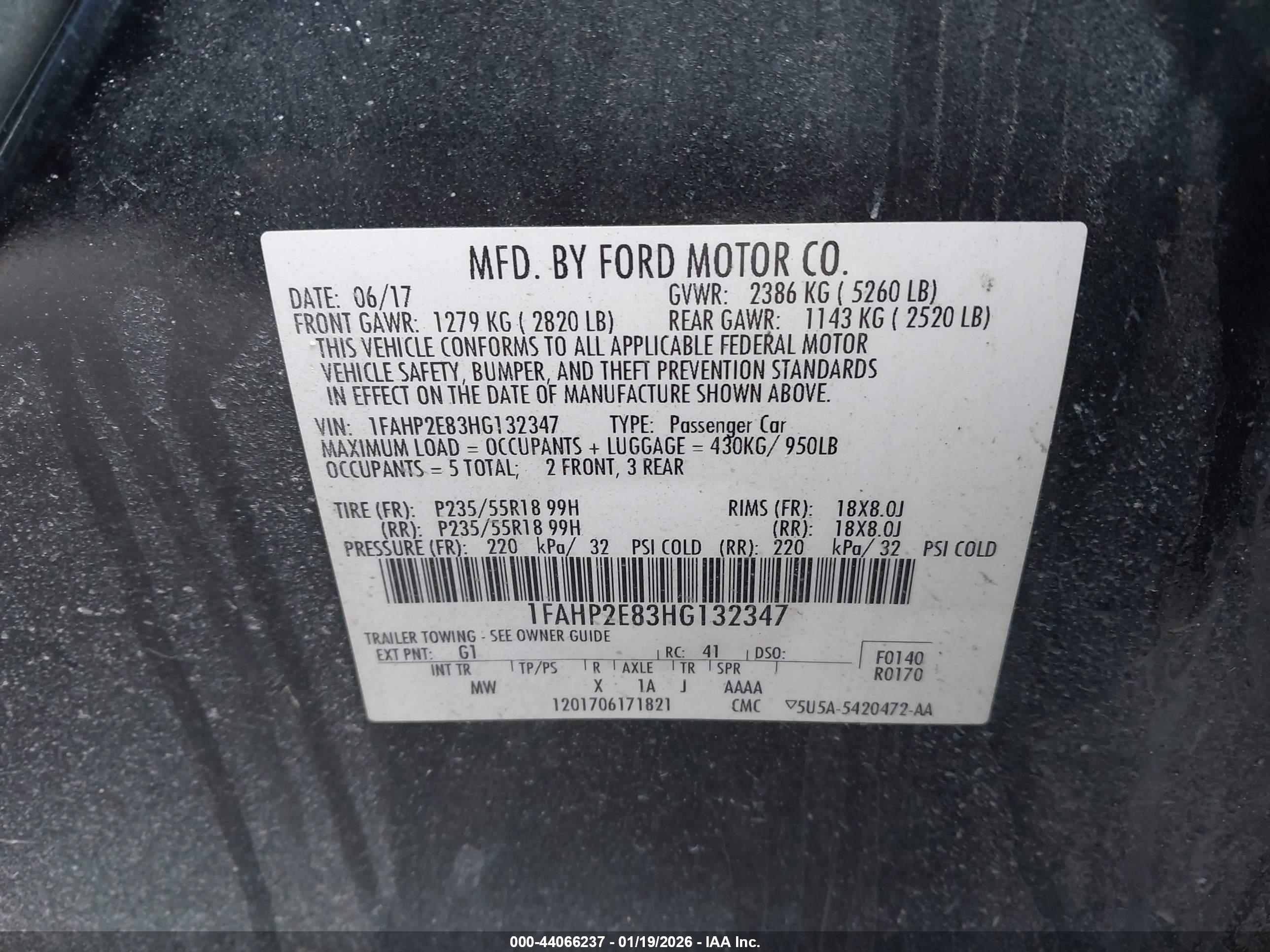 FORD TAURUS image 9
