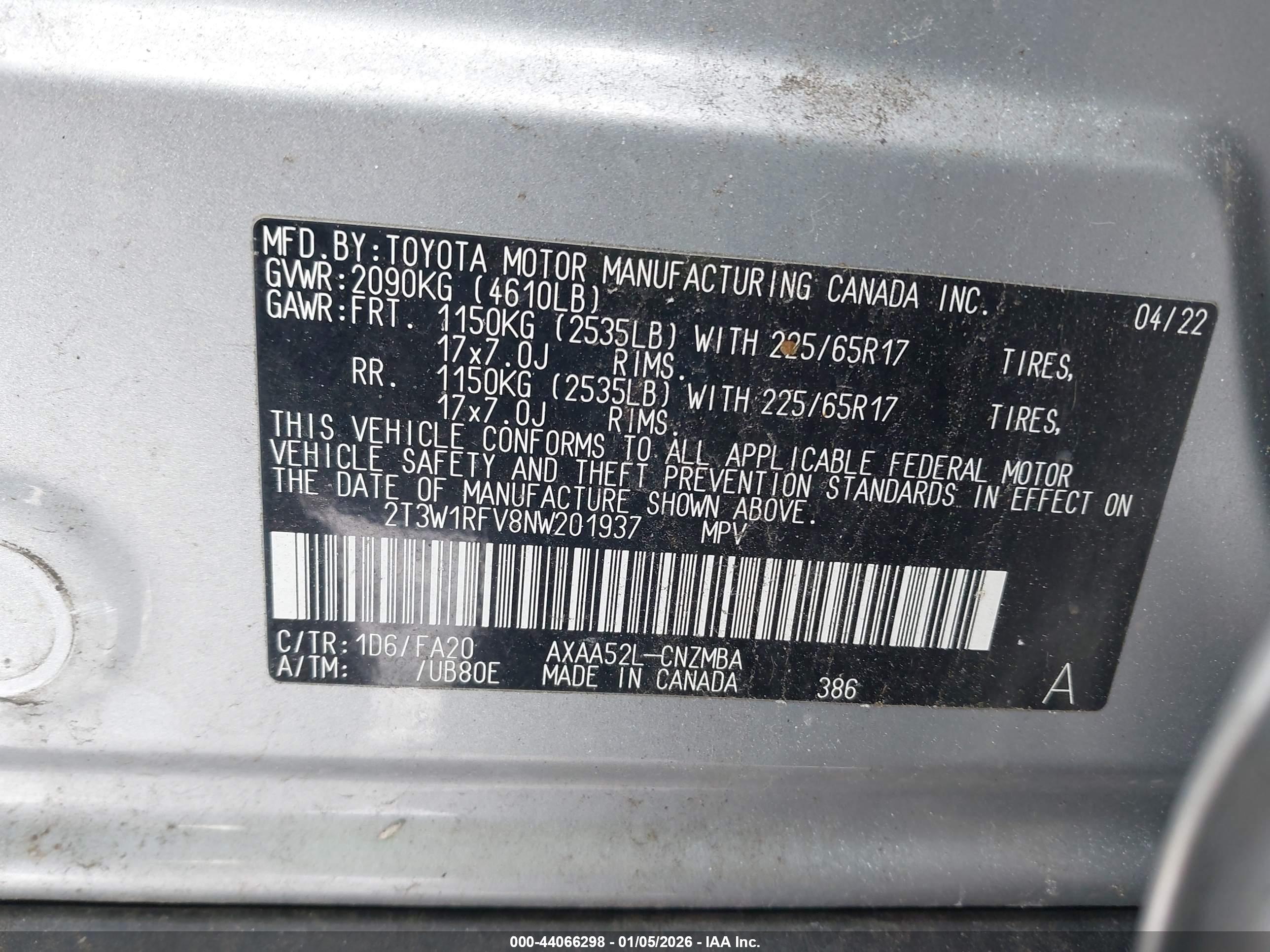 TOYOTA RAV4 image 9