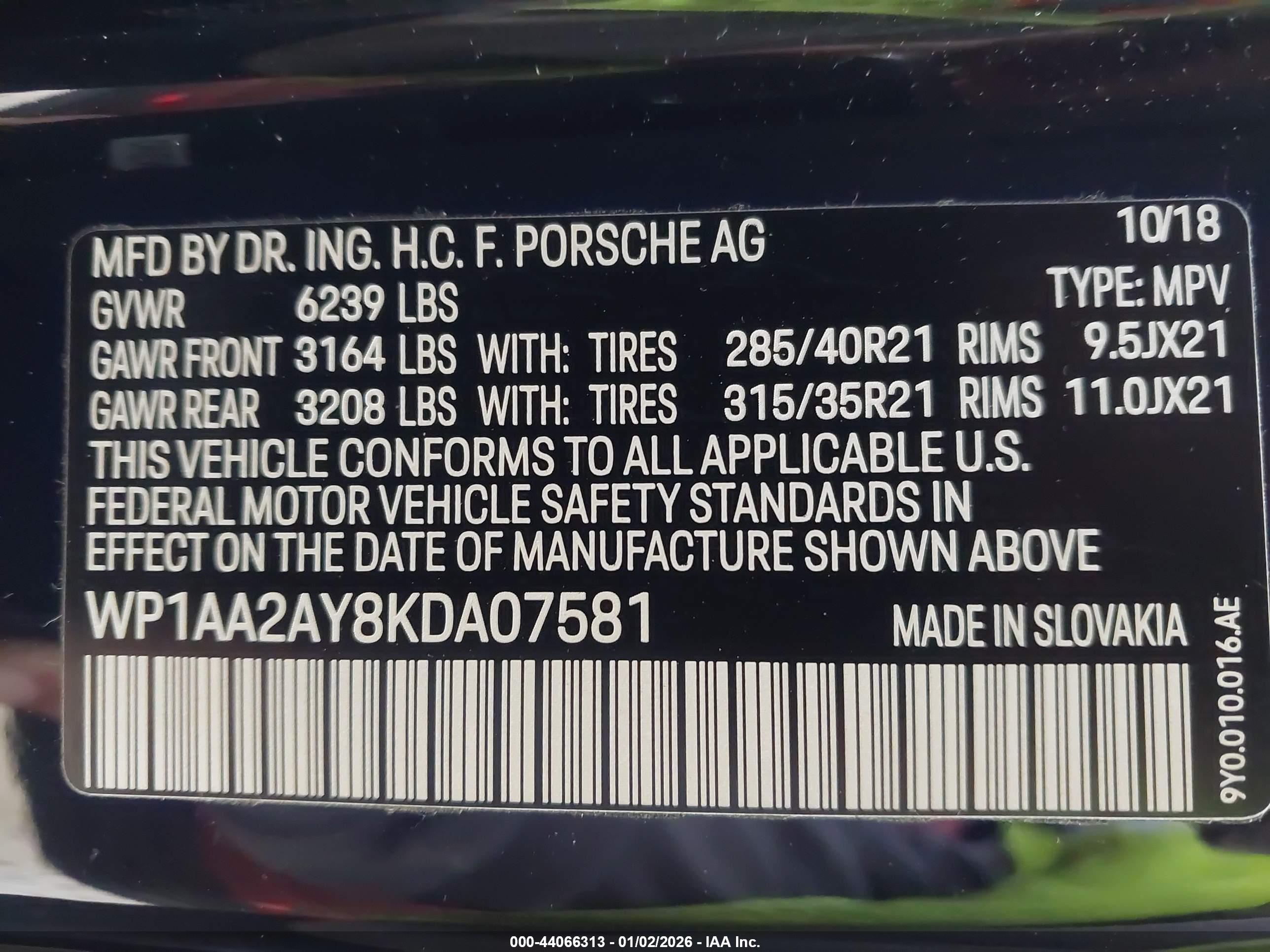 PORSCHE CAYENNE image 9
