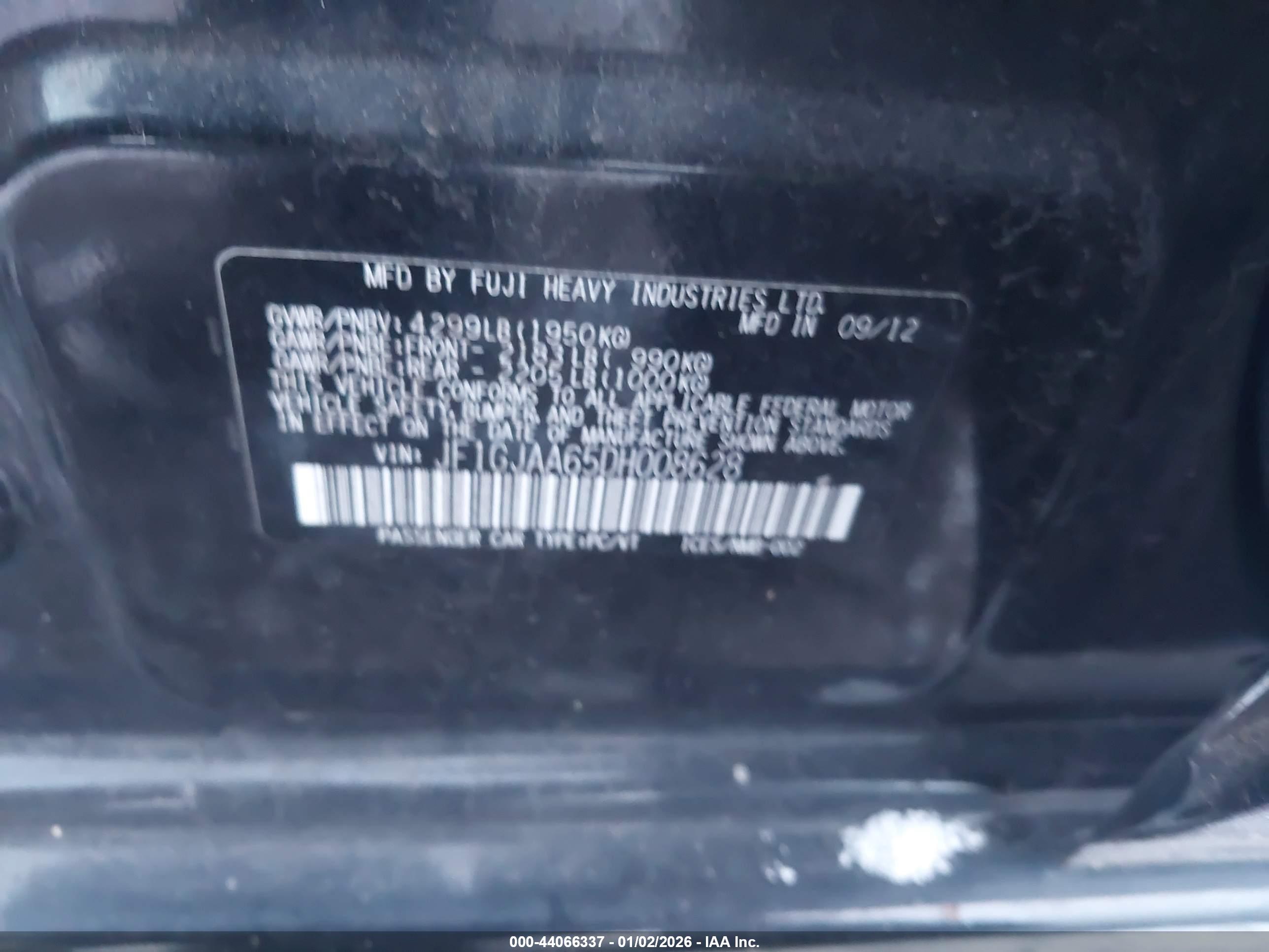 SUBARU IMPREZA image 9