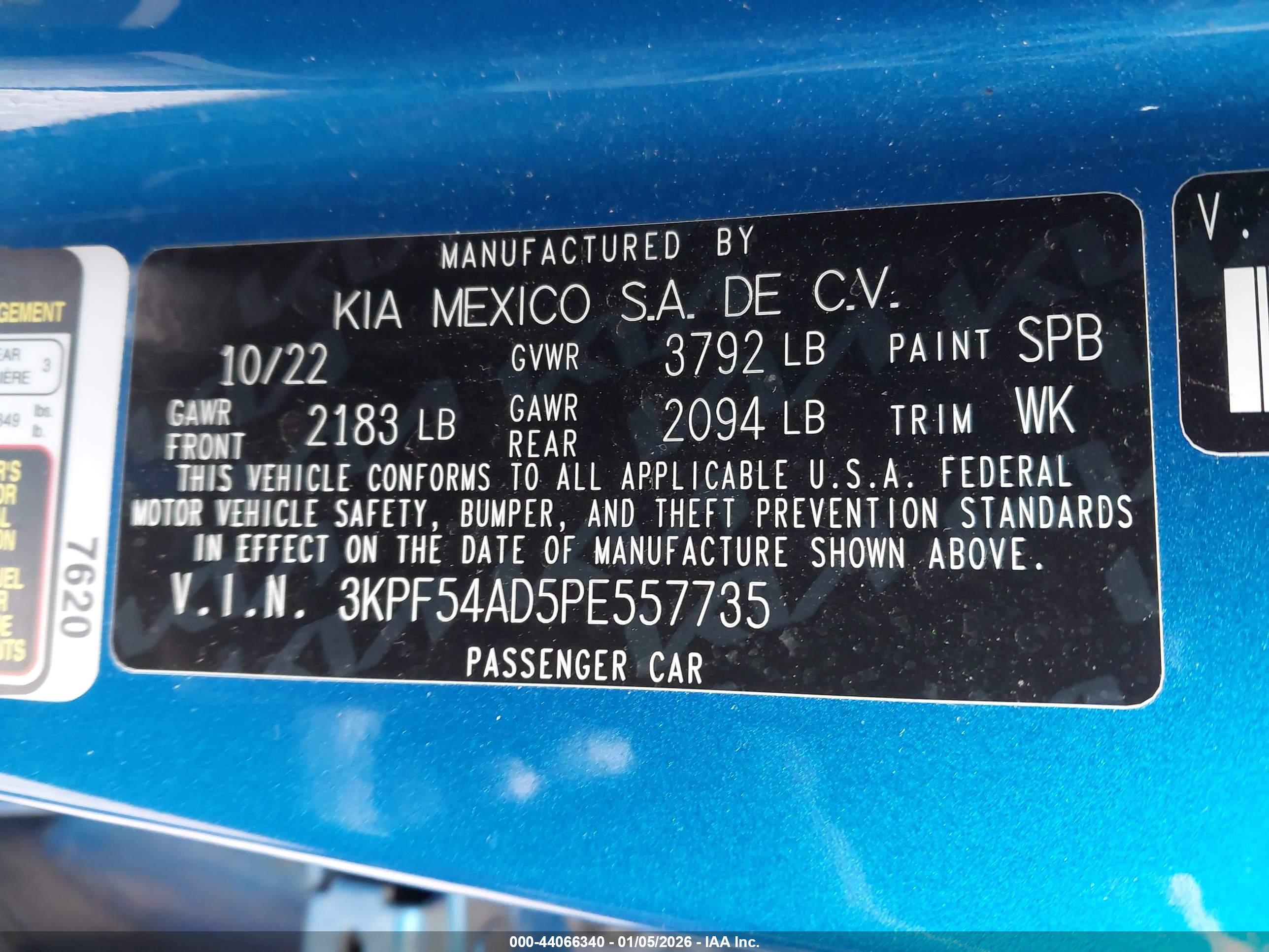 KIA FORTE image 9