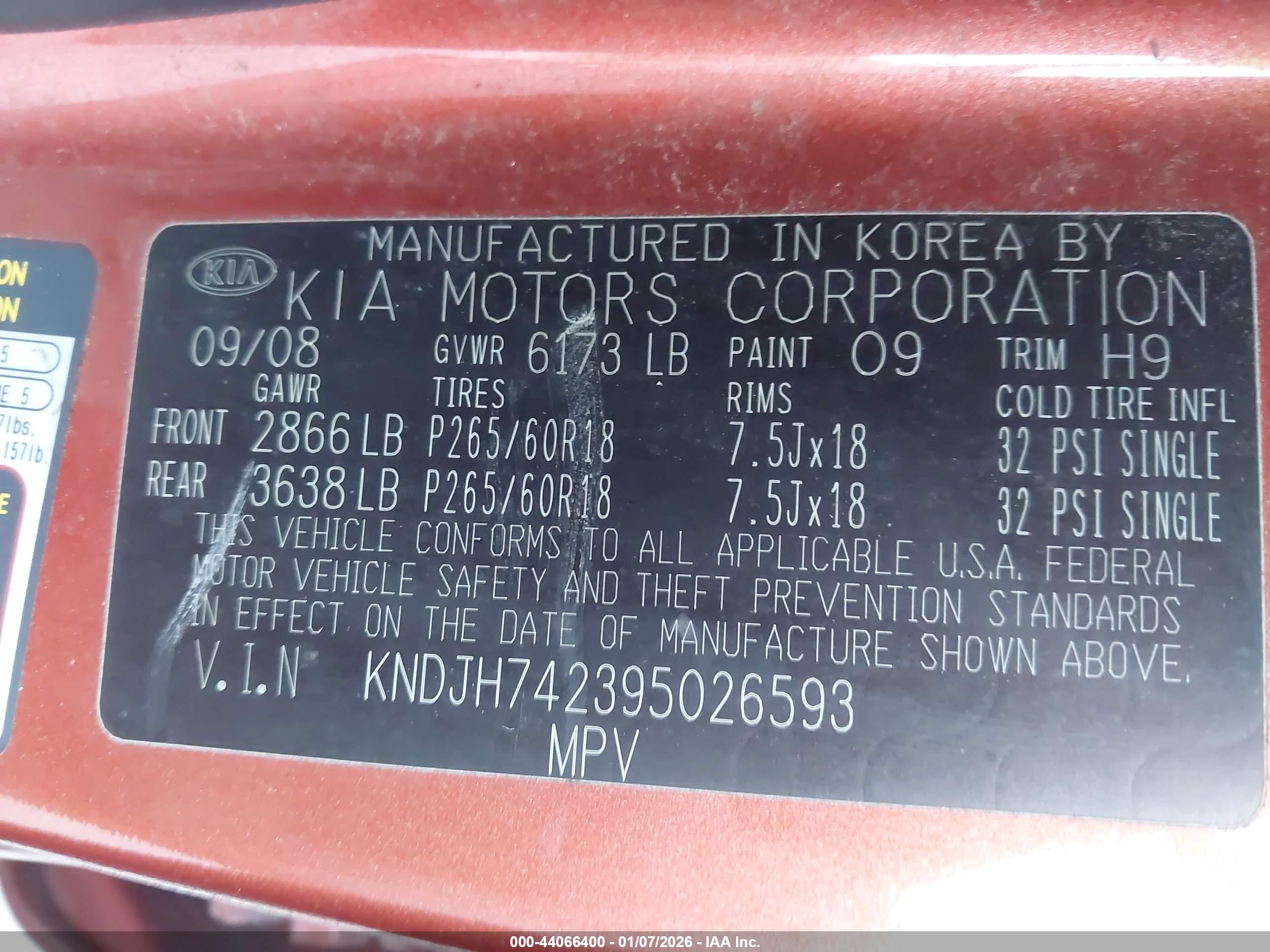 KIA BORREGO image 9
