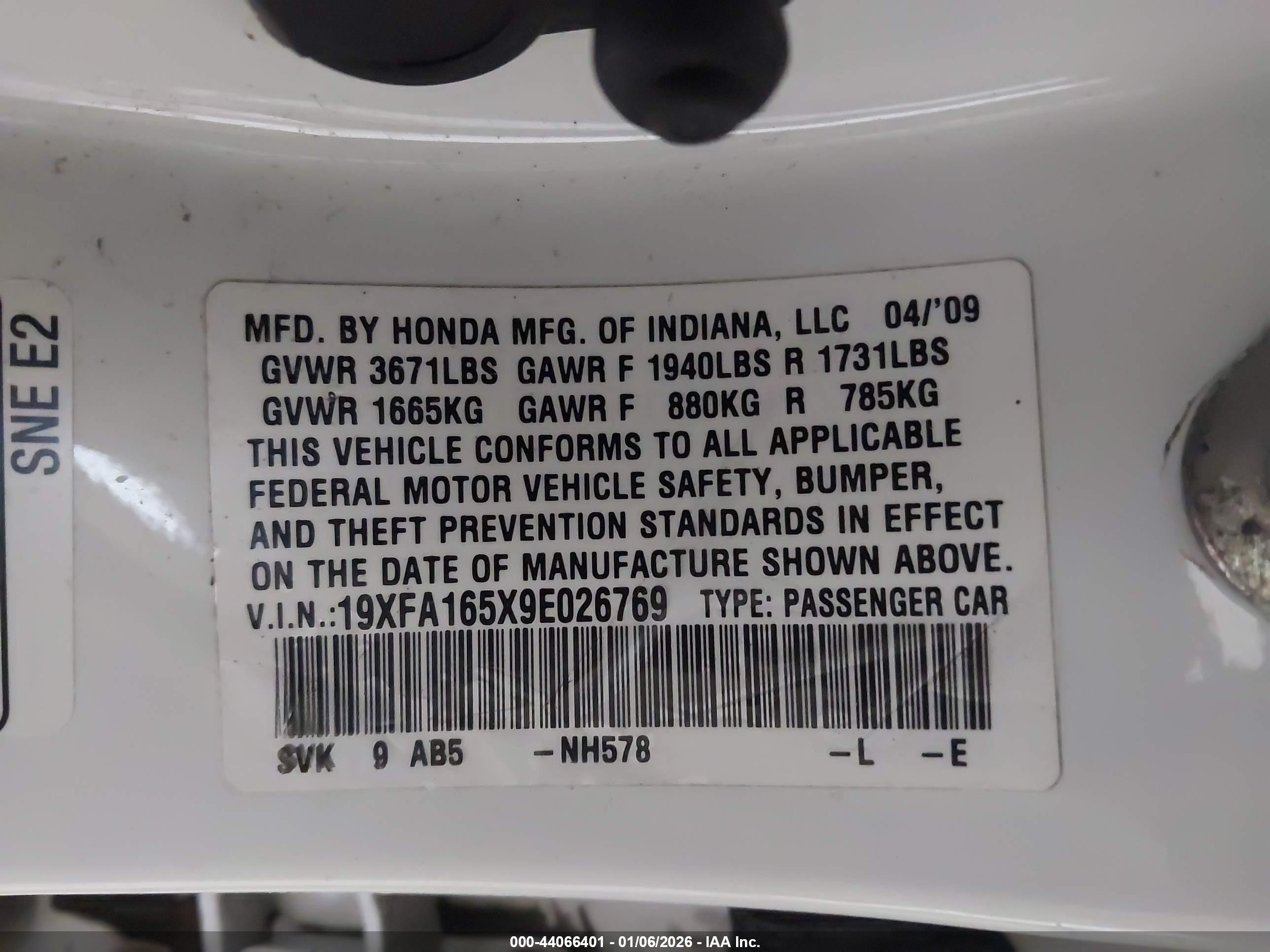 HONDA CIVIC image 9