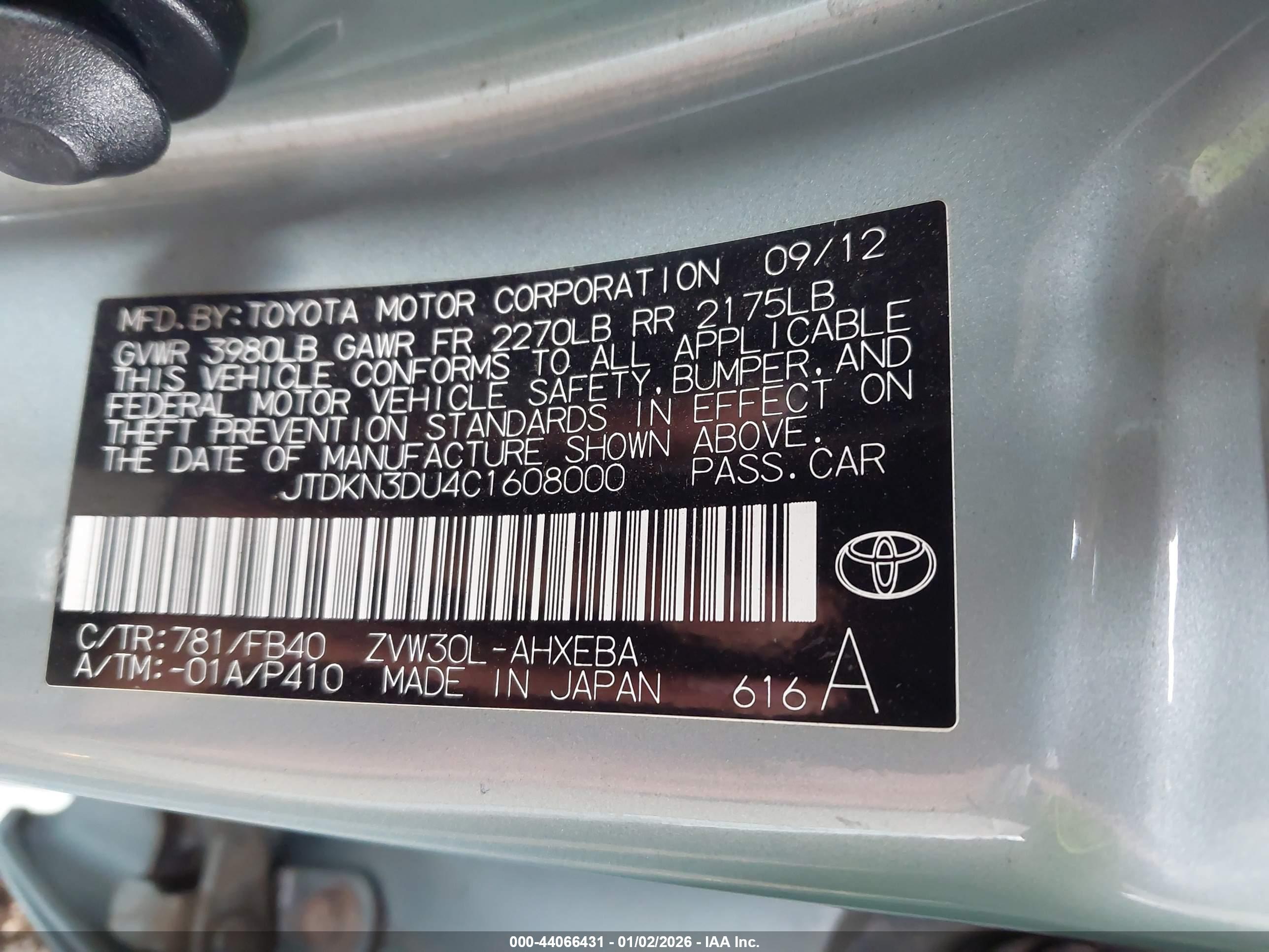 TOYOTA PRIUS image 9
