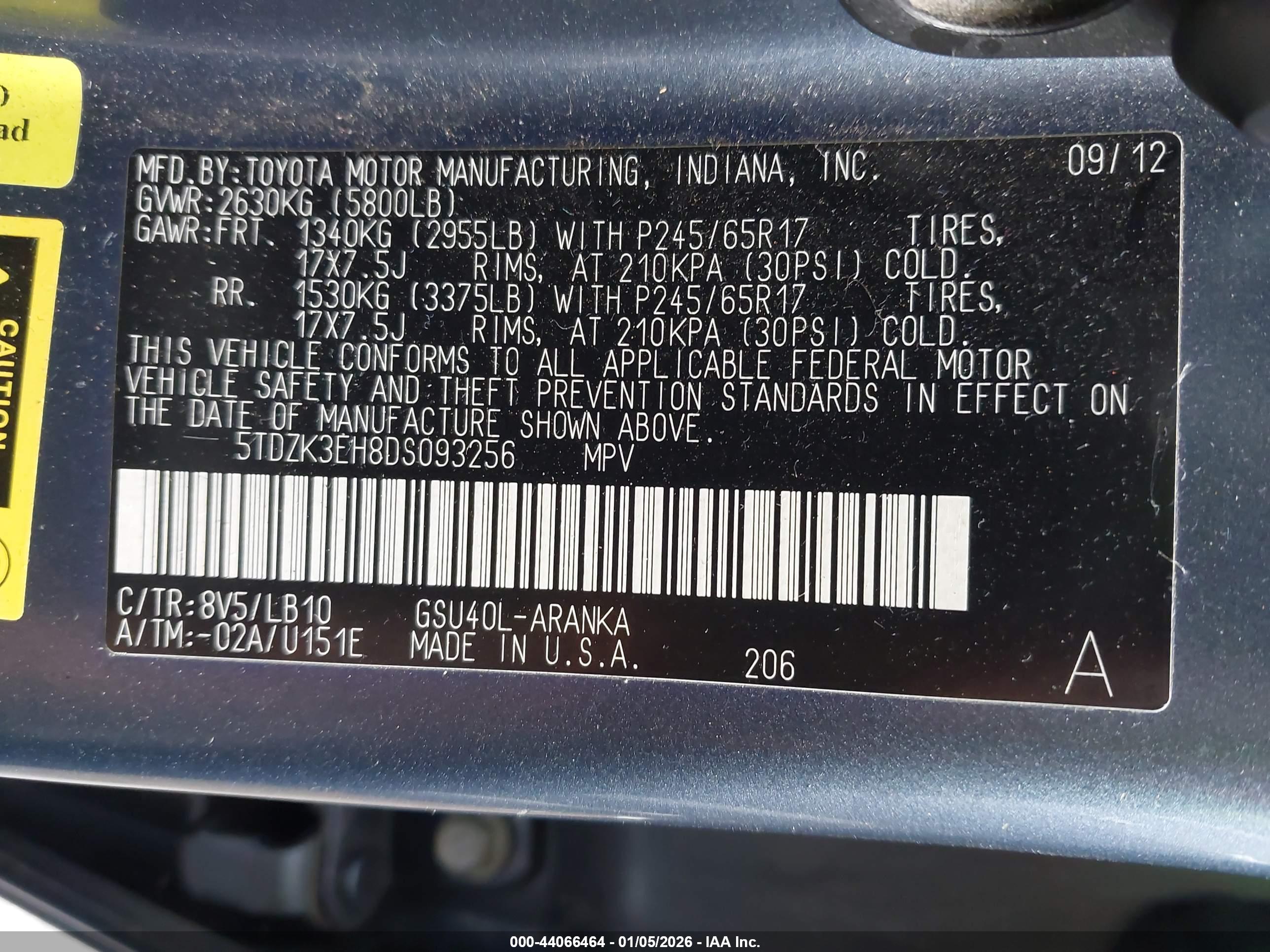 TOYOTA HIGHLANDER image 9