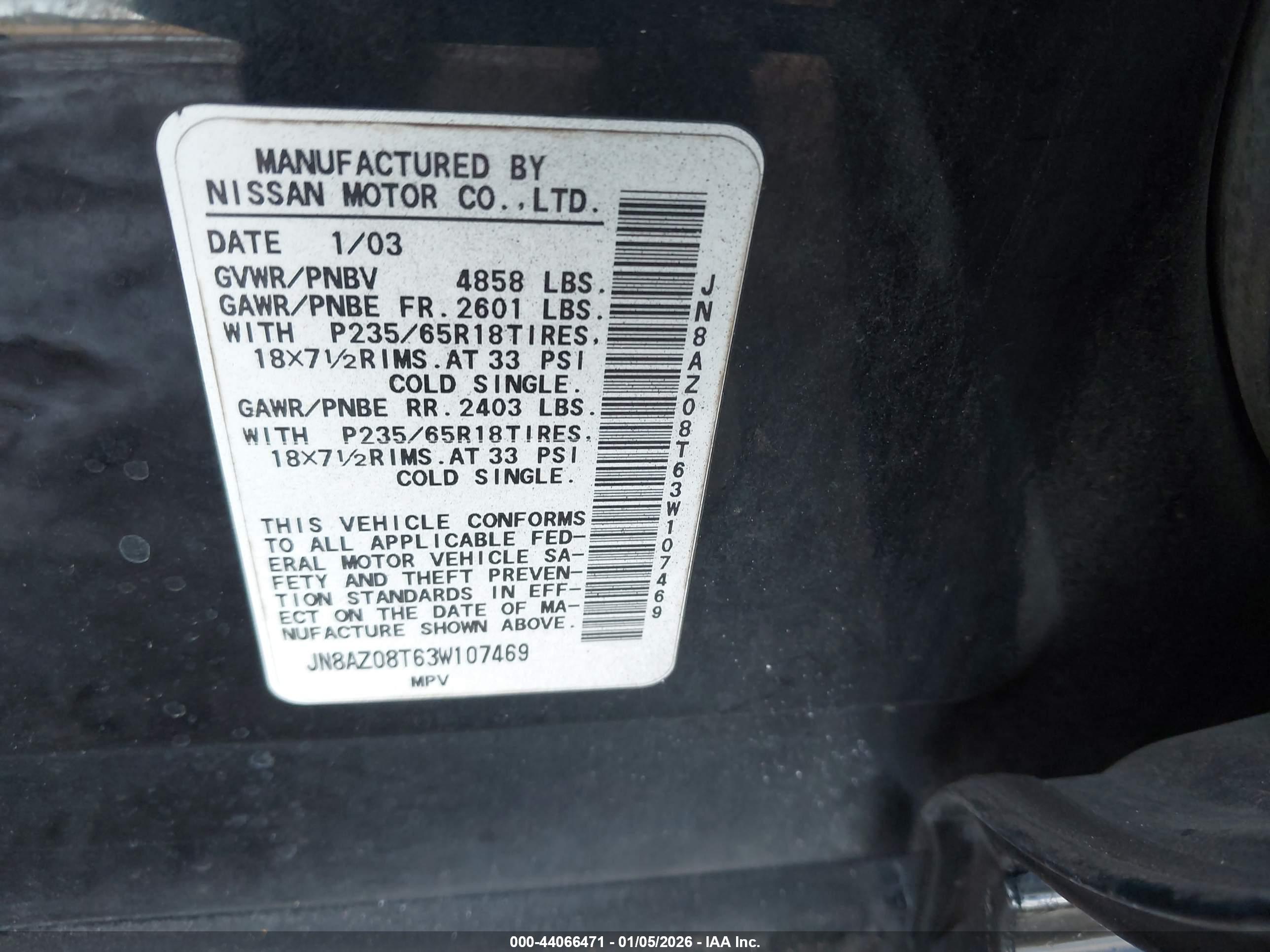 NISSAN MURANO image 9