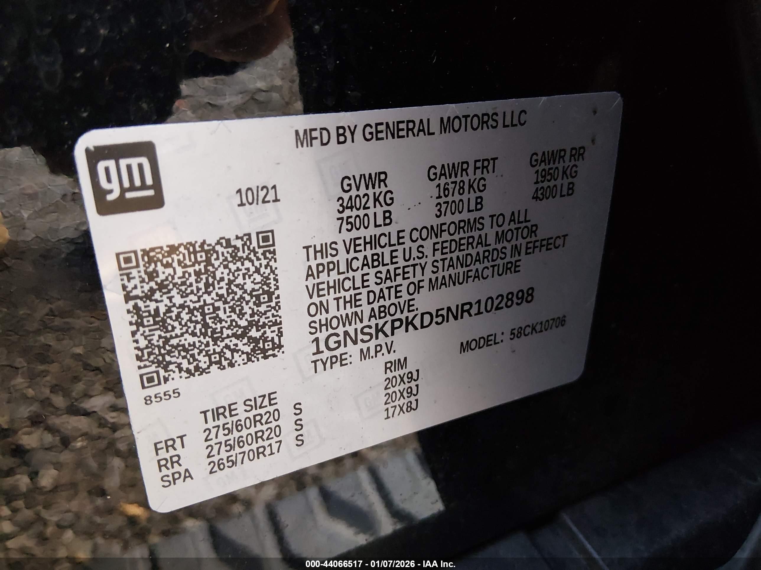 CHEVROLET TAHOE image 9