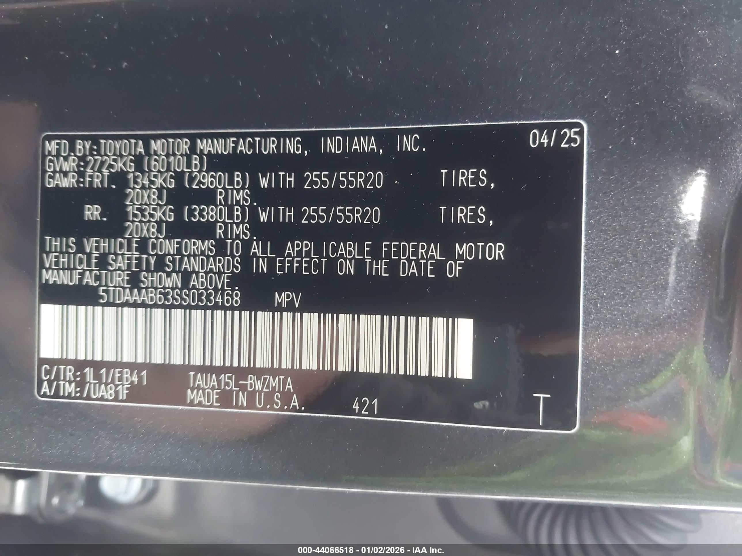 LEXUS TX image 9