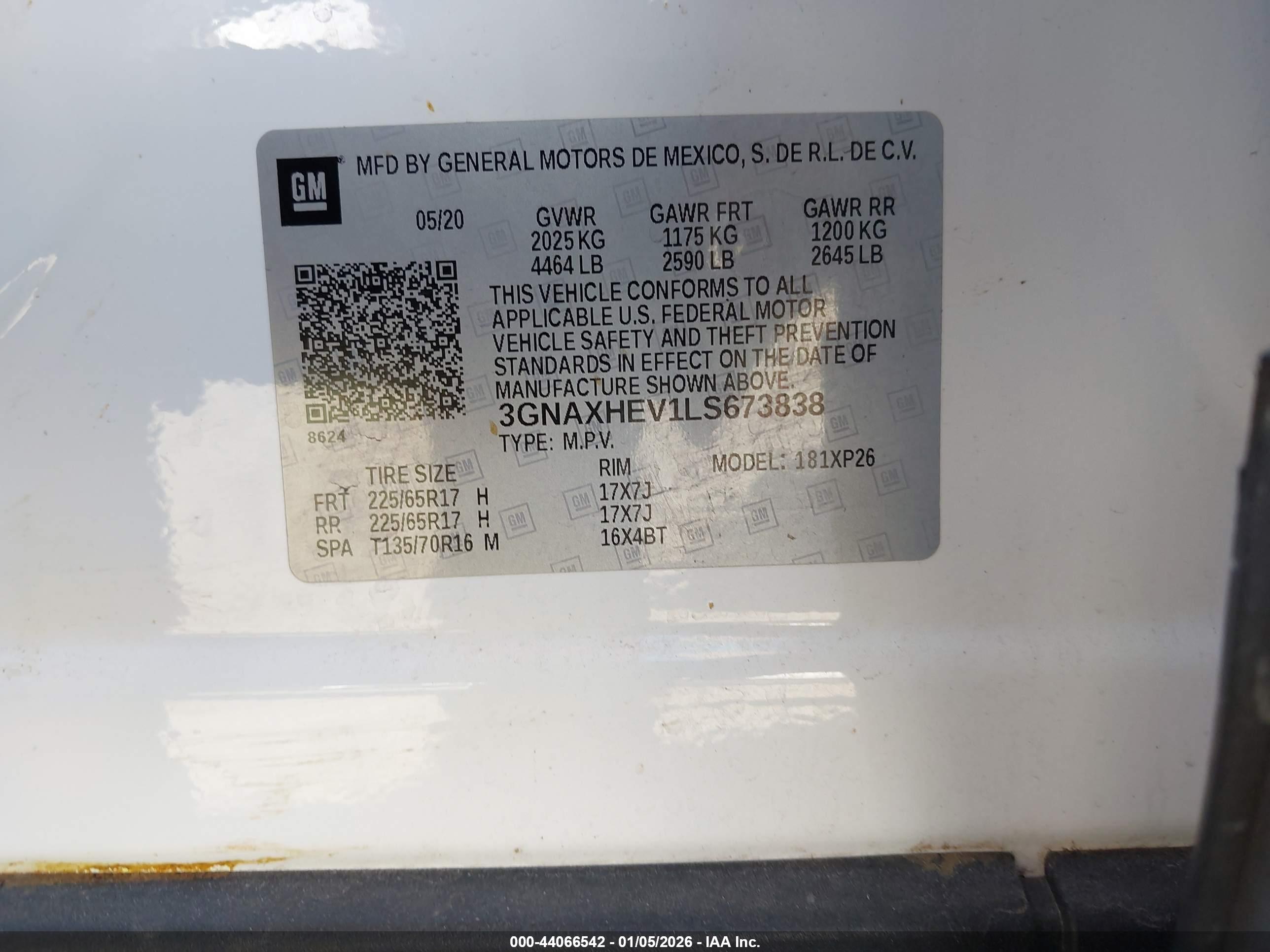 CHEVROLET EQUINOX image 9