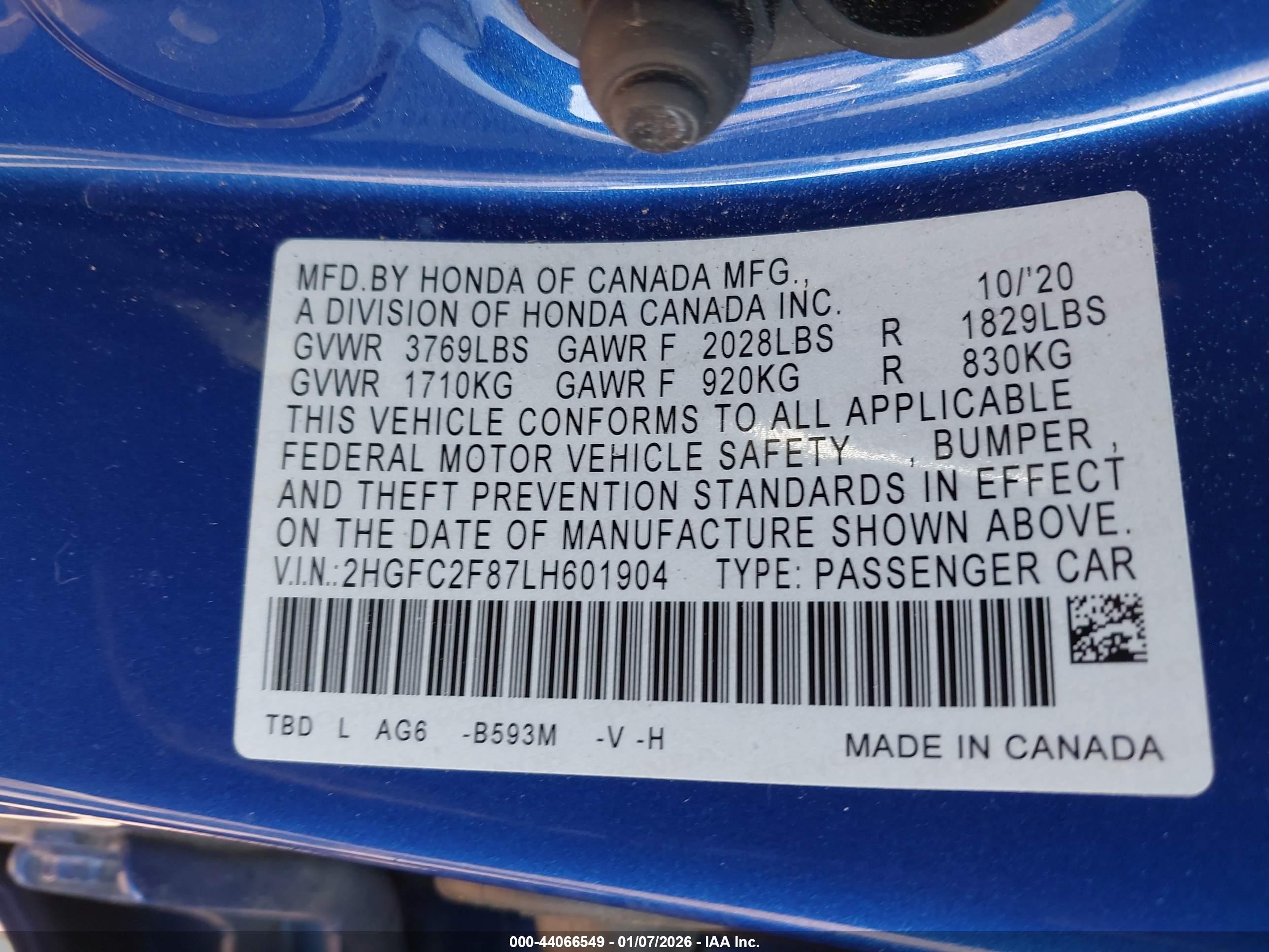 HONDA CIVIC image 9