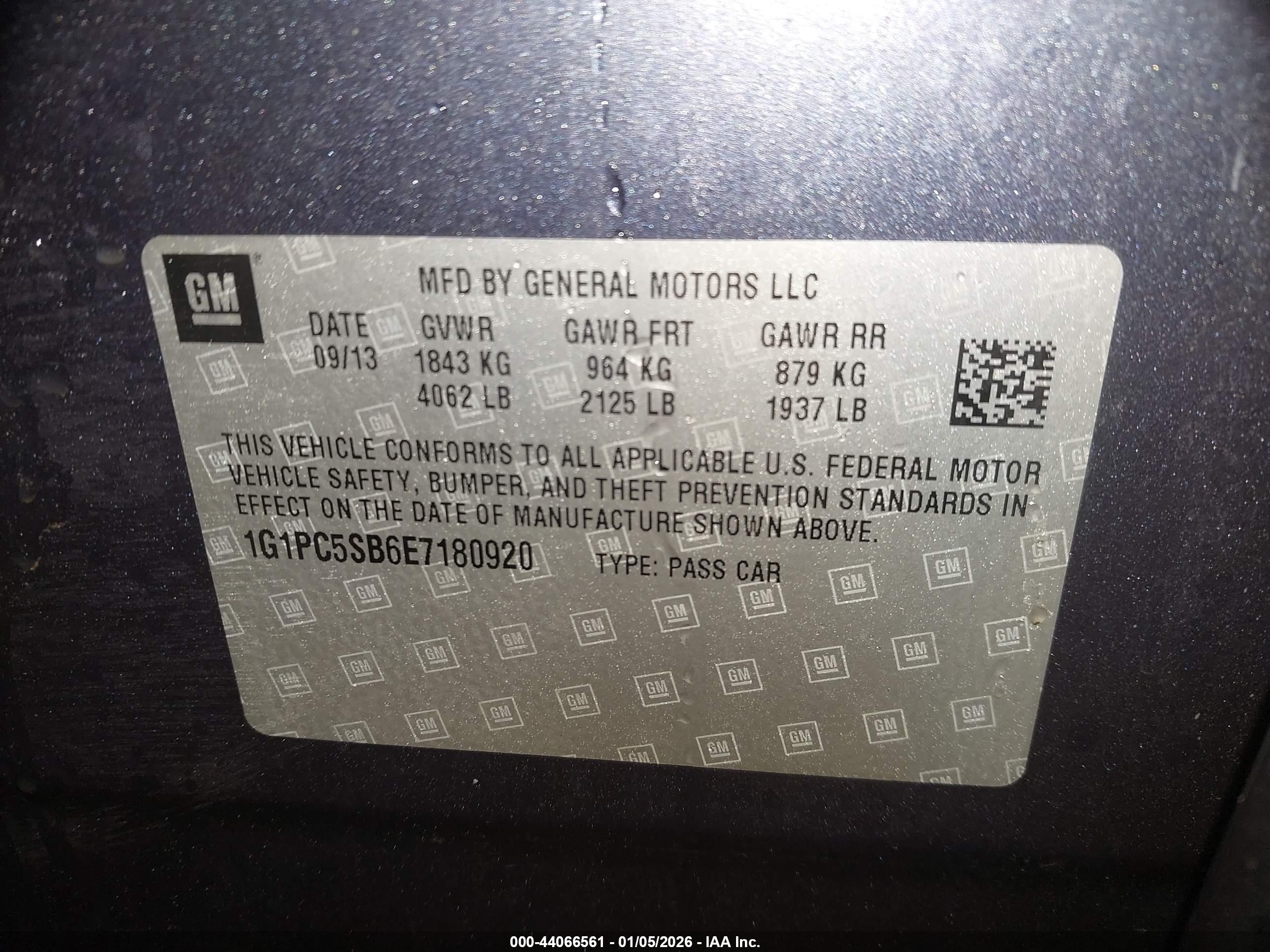 CHEVROLET CRUZE image 9