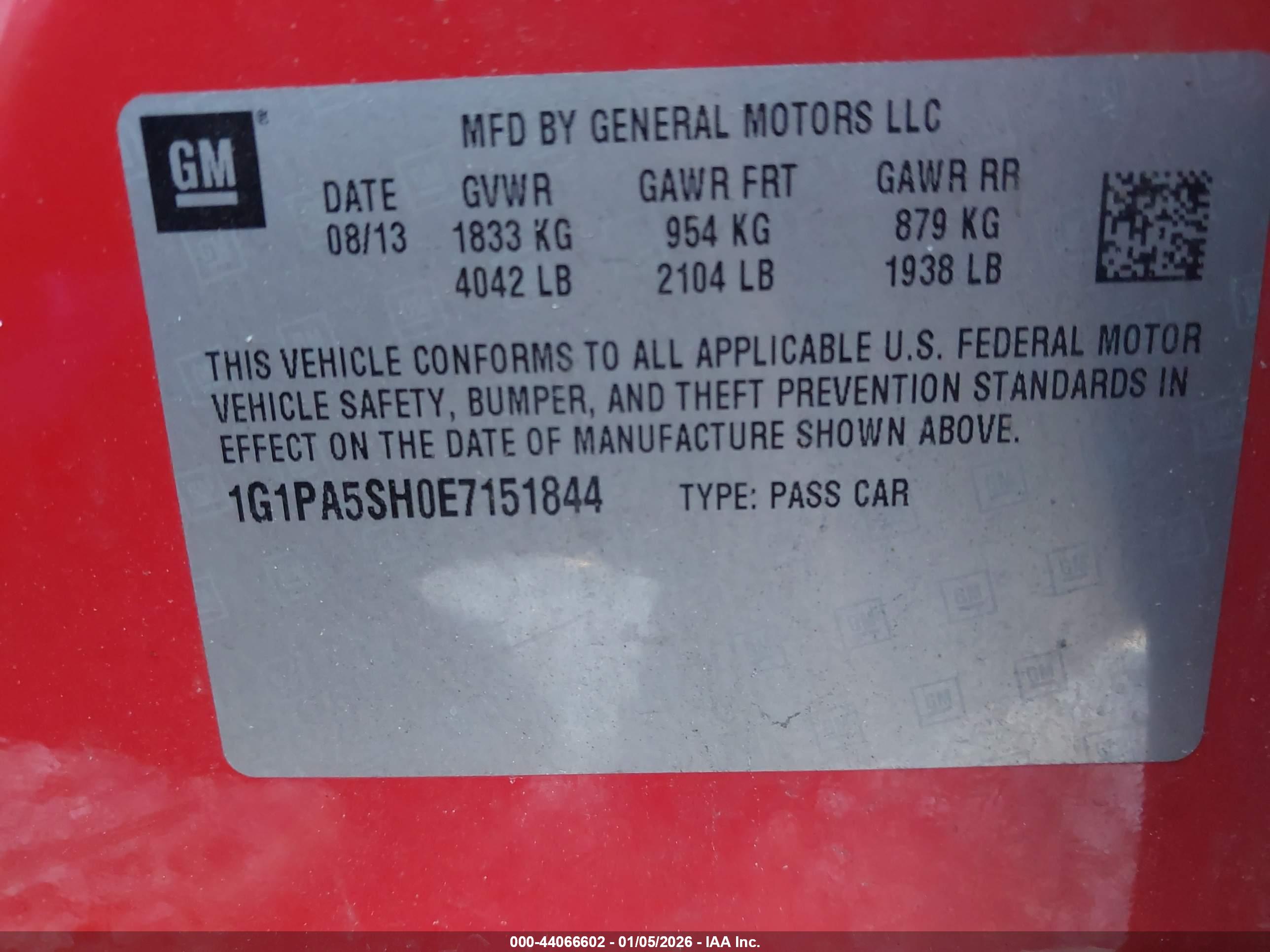 CHEVROLET CRUZE image 9