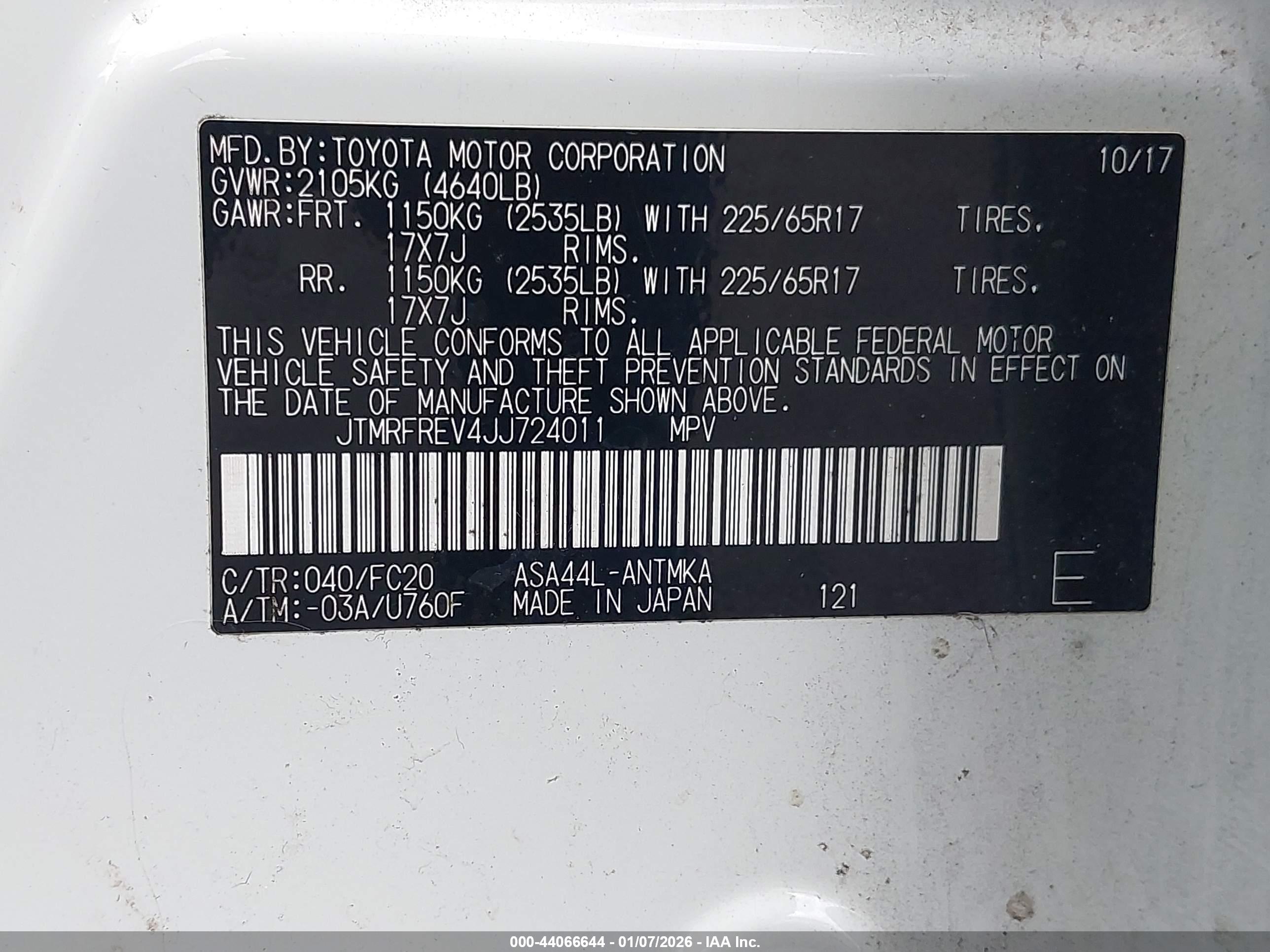 TOYOTA RAV4 image 9