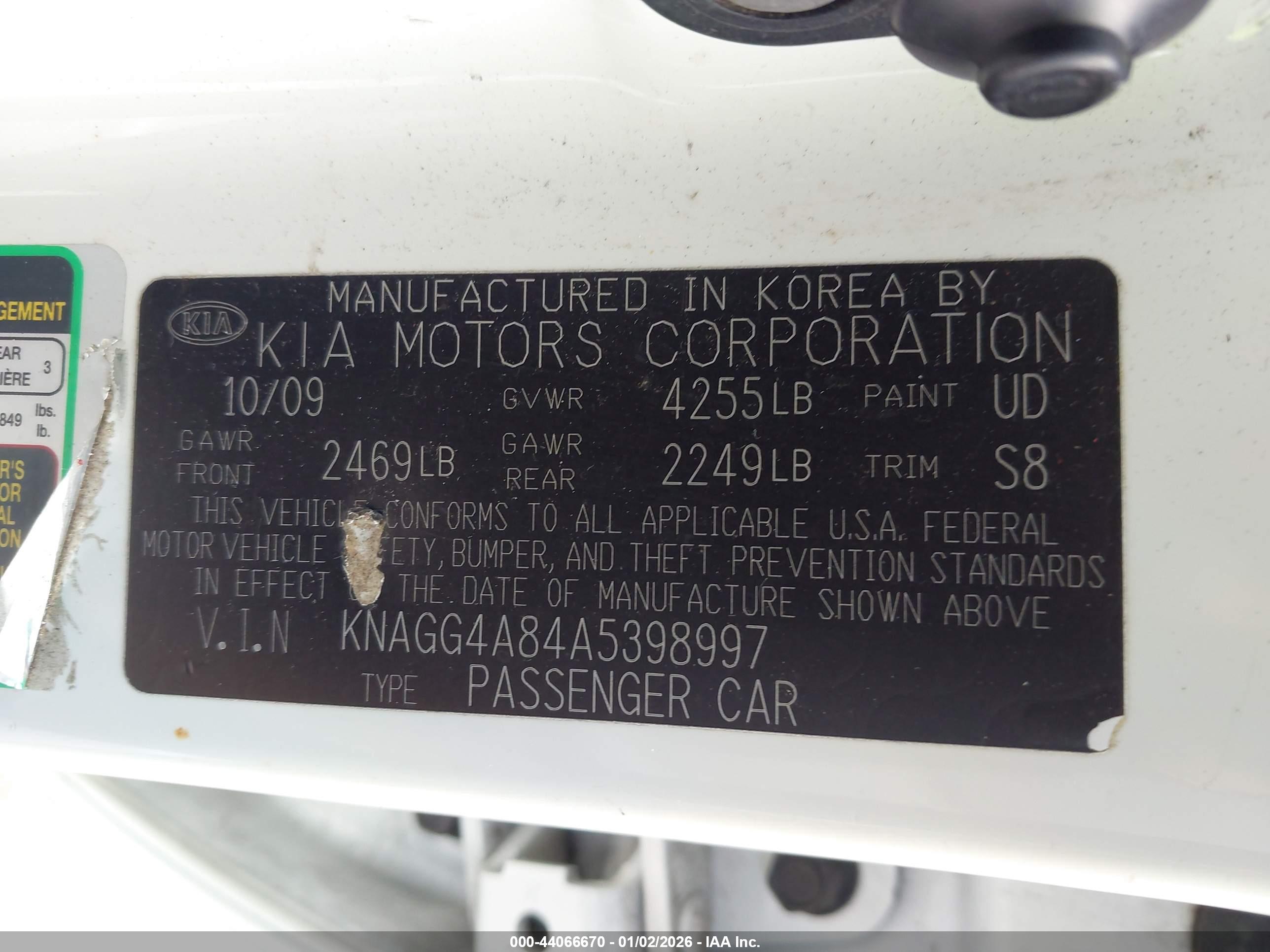 KIA OPTIMA image 9