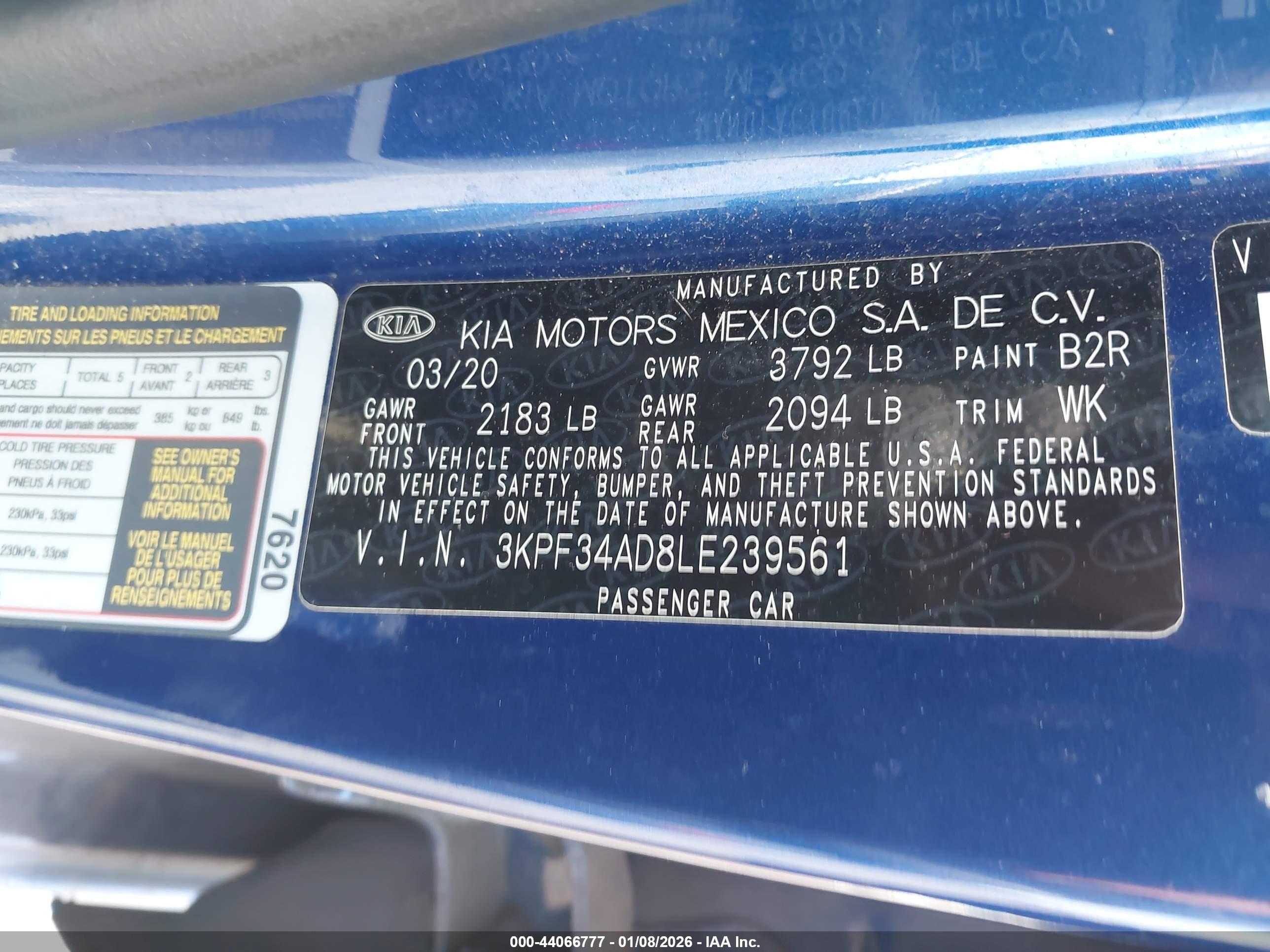 KIA FORTE image 9