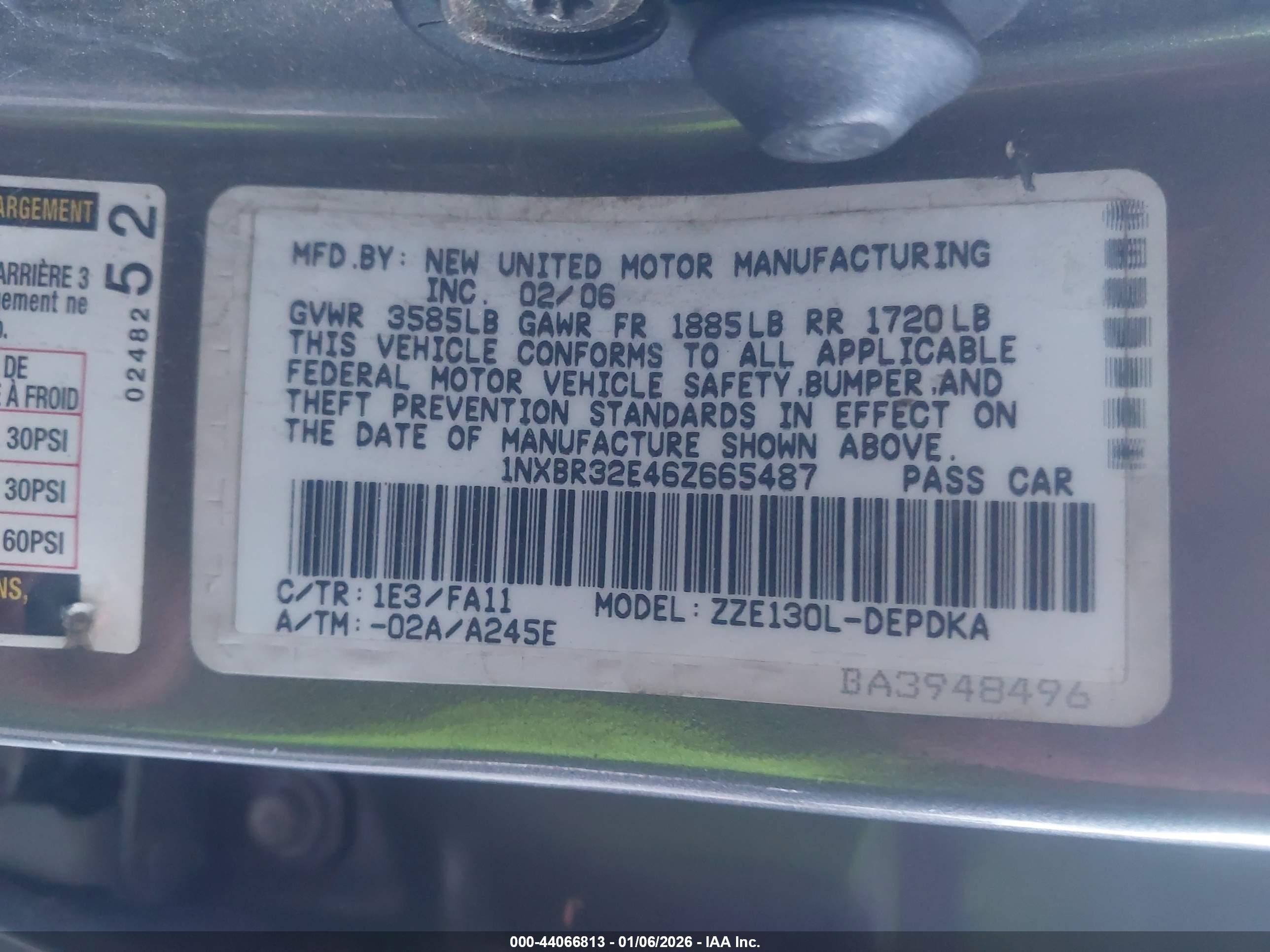 TOYOTA COROLLA image 9