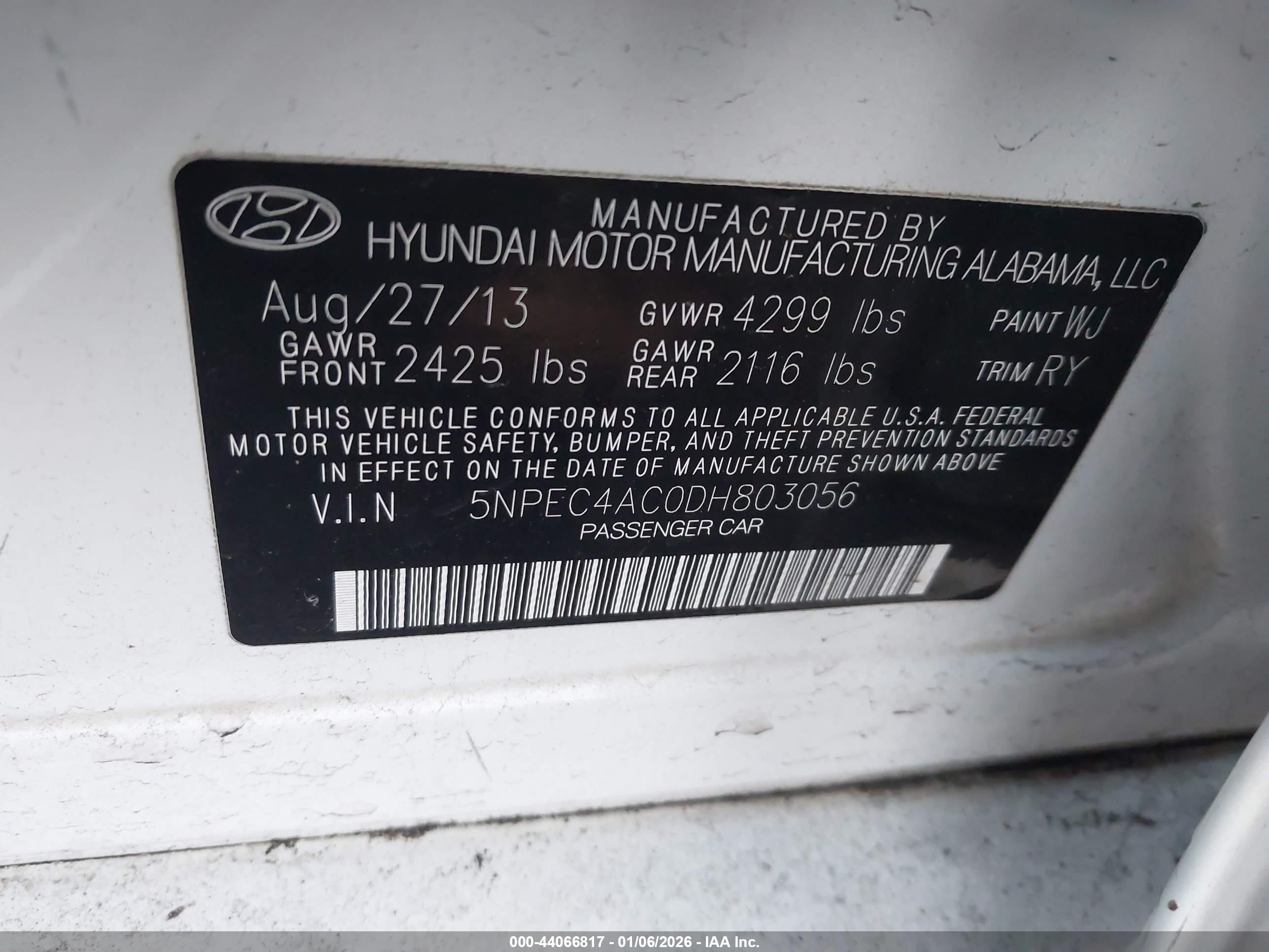 HYUNDAI SONATA image 9