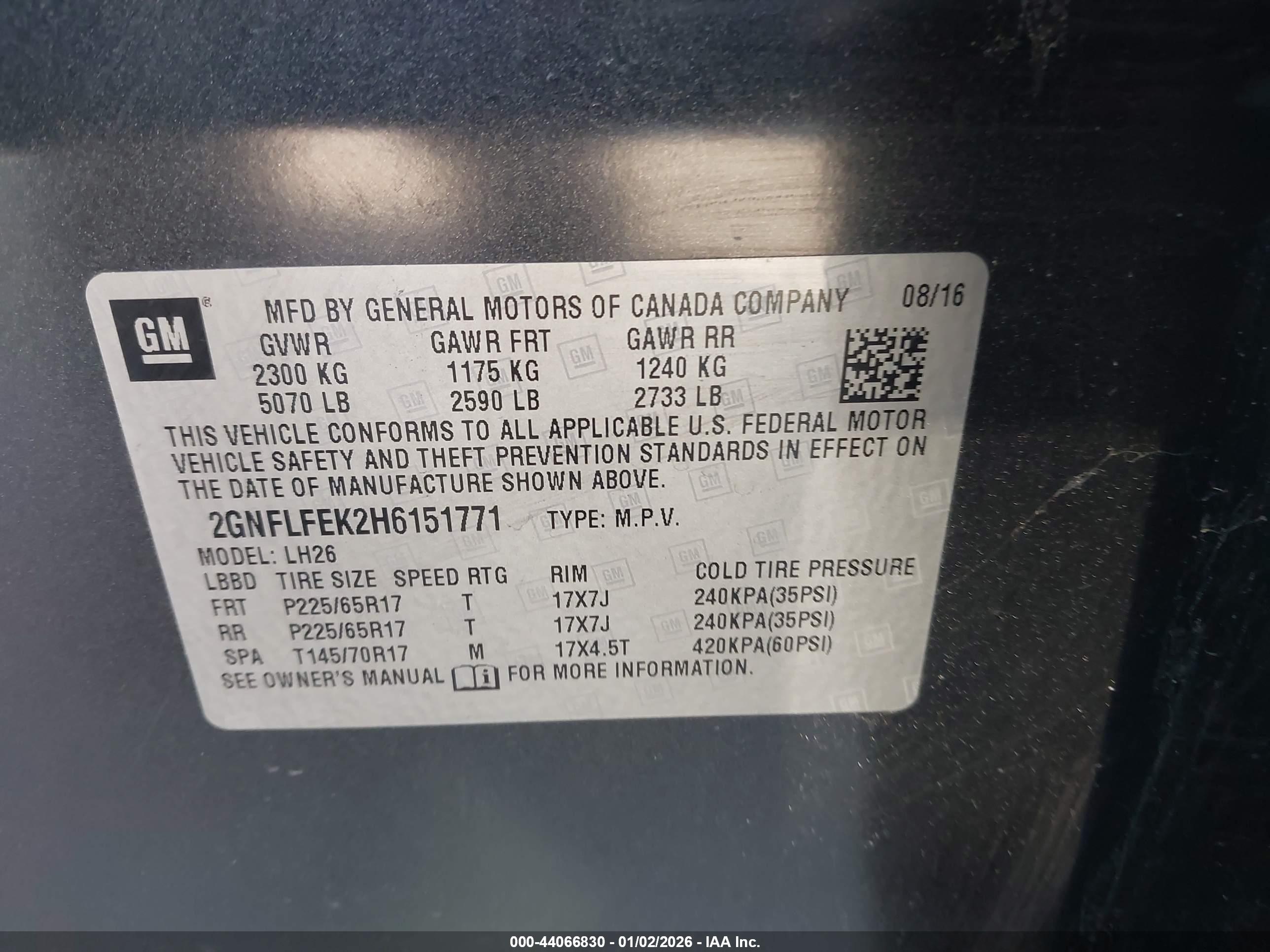CHEVROLET EQUINOX image 9