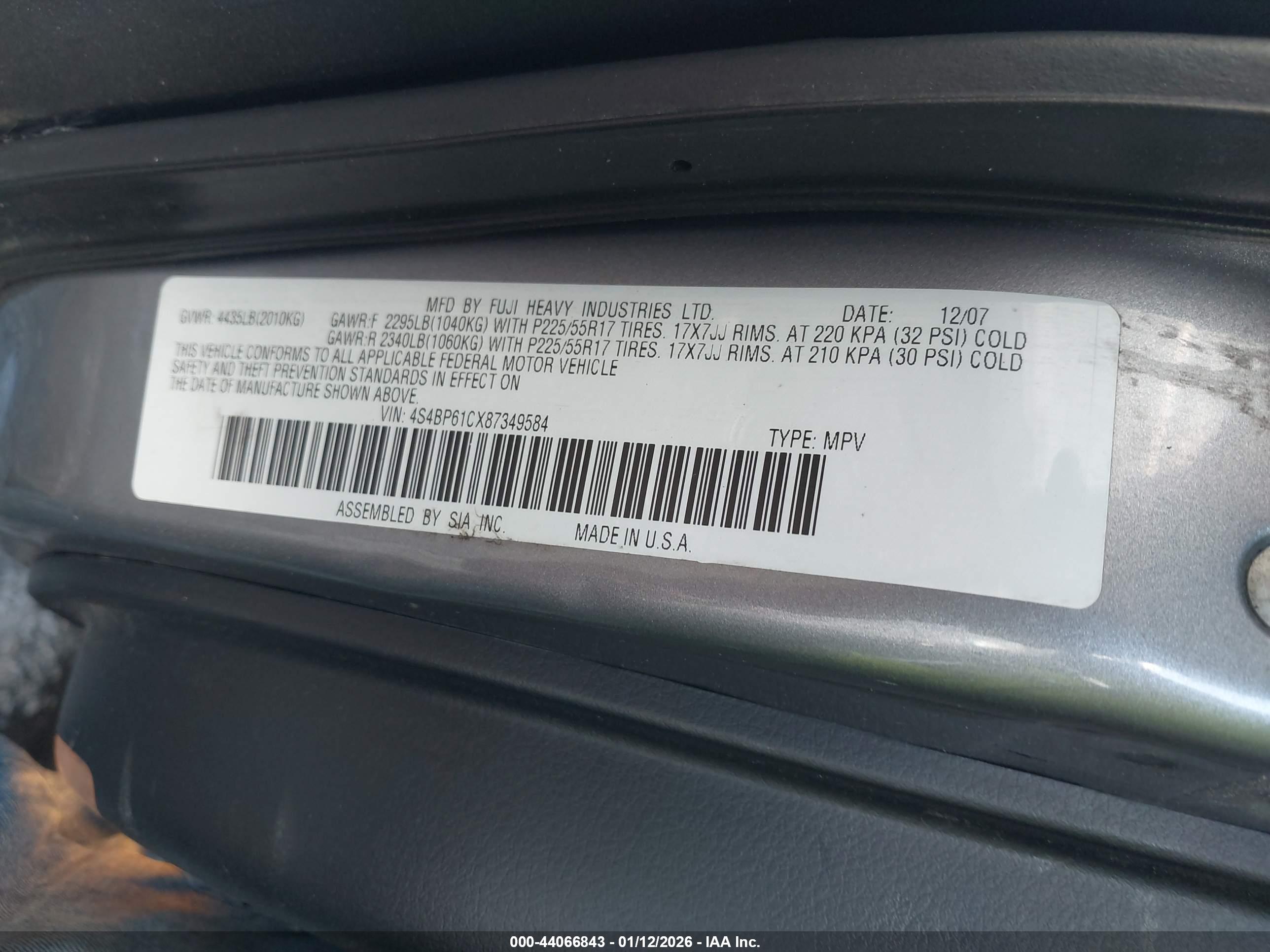 SUBARU OUTBACK image 9