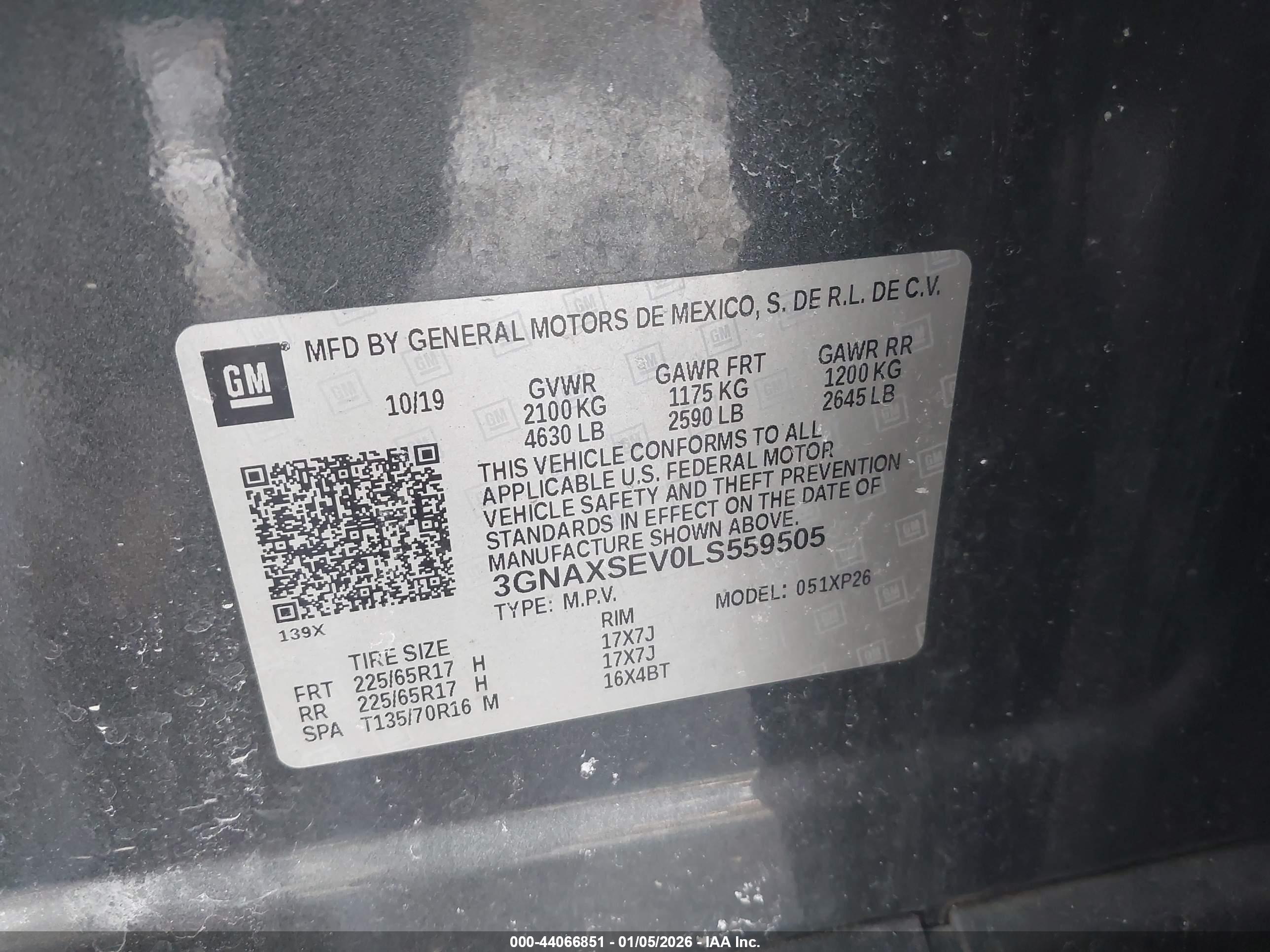 CHEVROLET EQUINOX image 9
