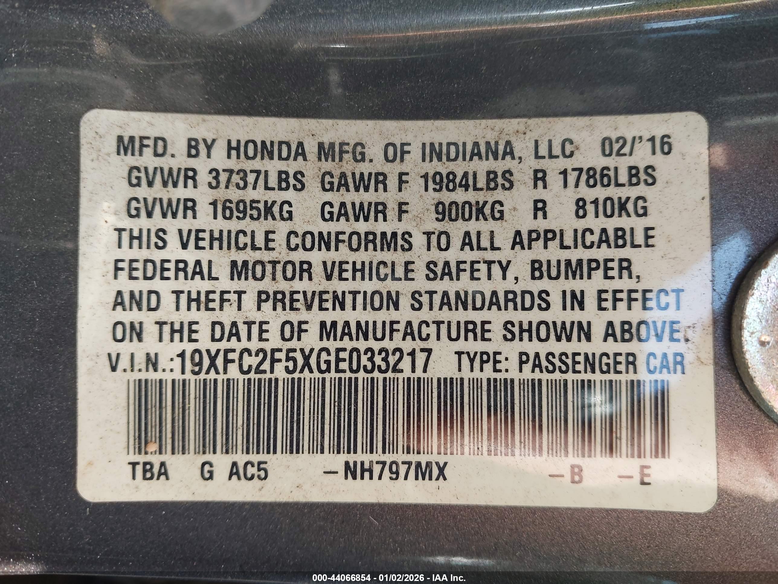 HONDA CIVIC image 9