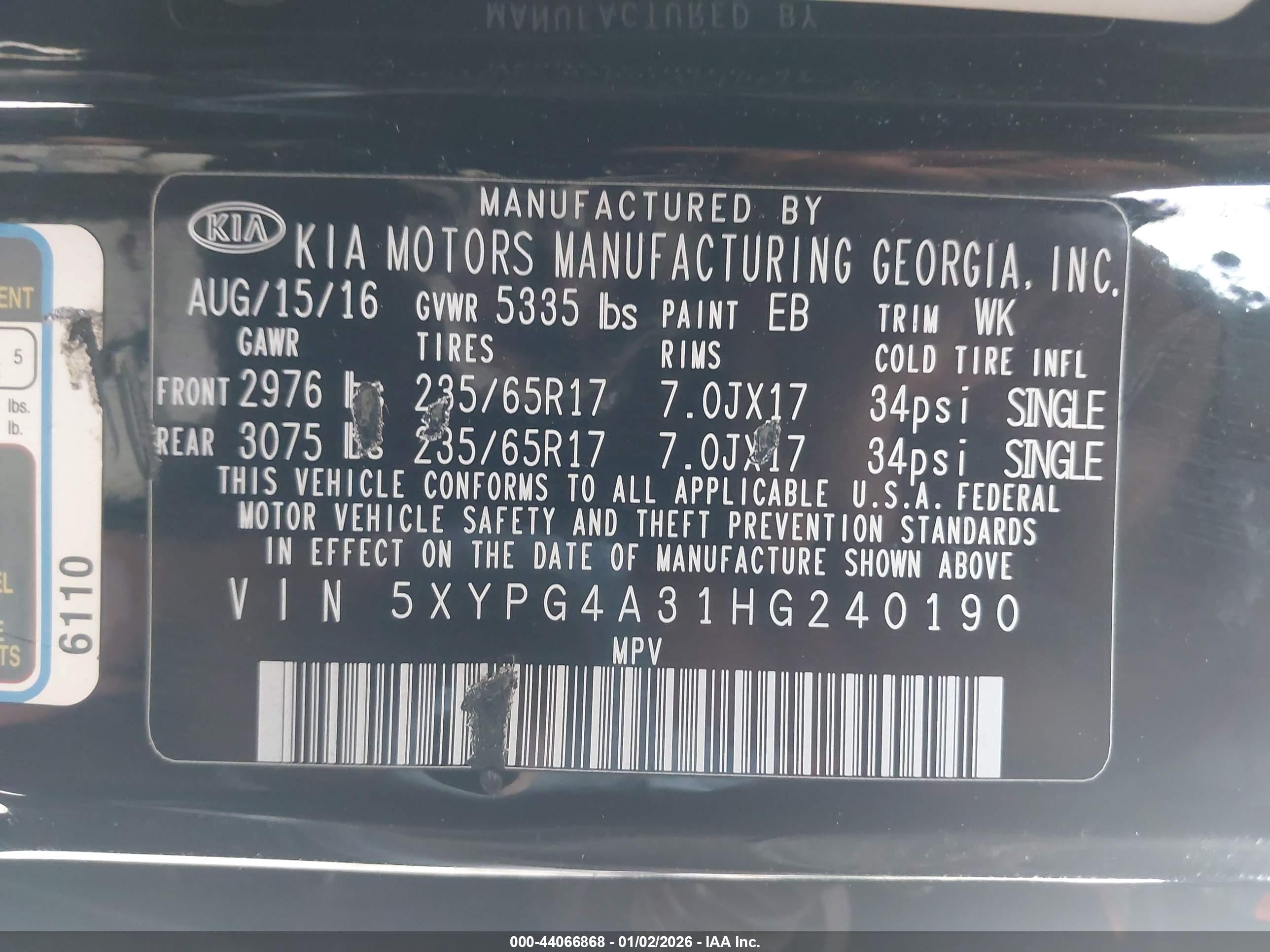 KIA SORENTO image 9
