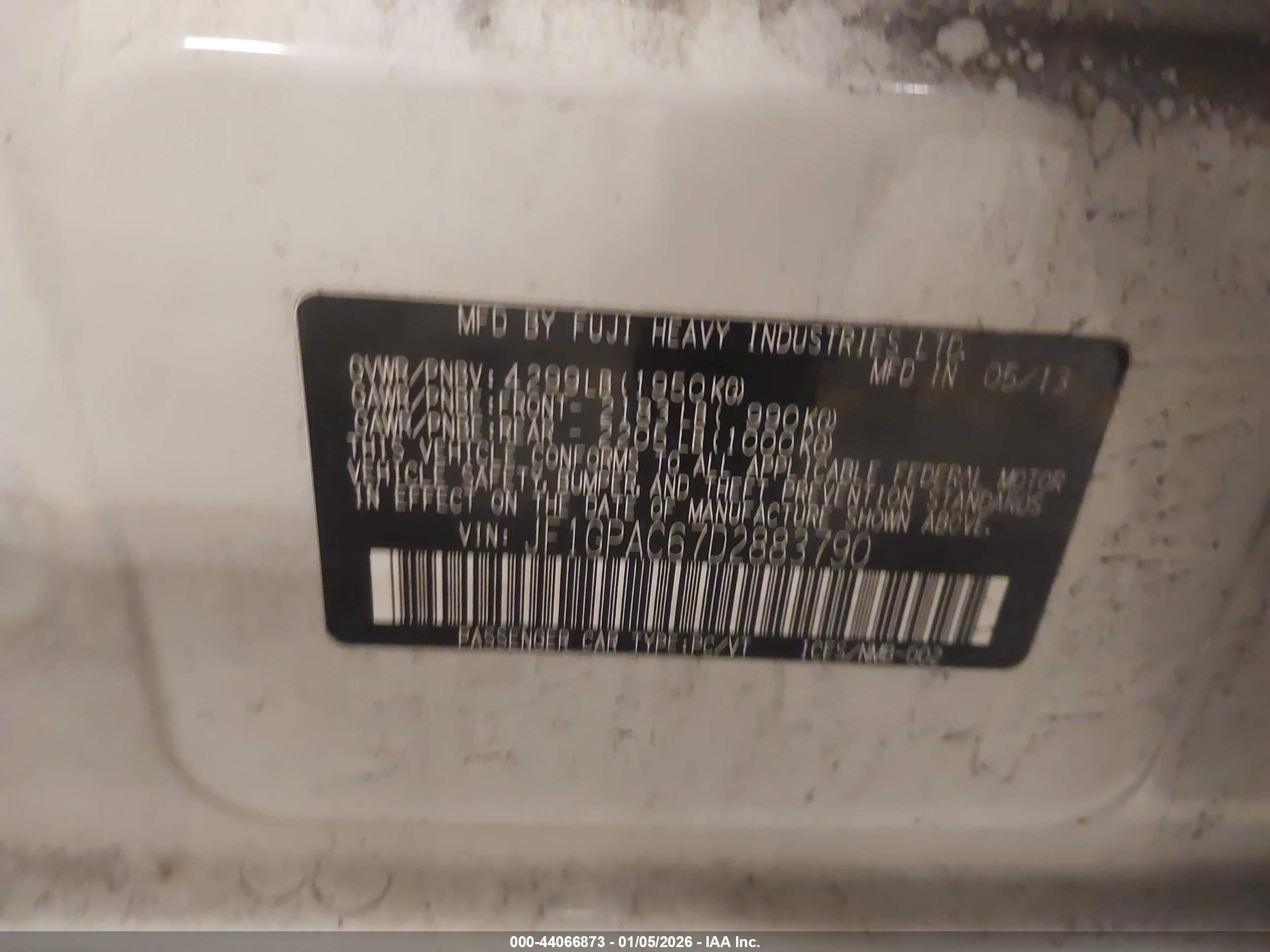 SUBARU IMPREZA image 9