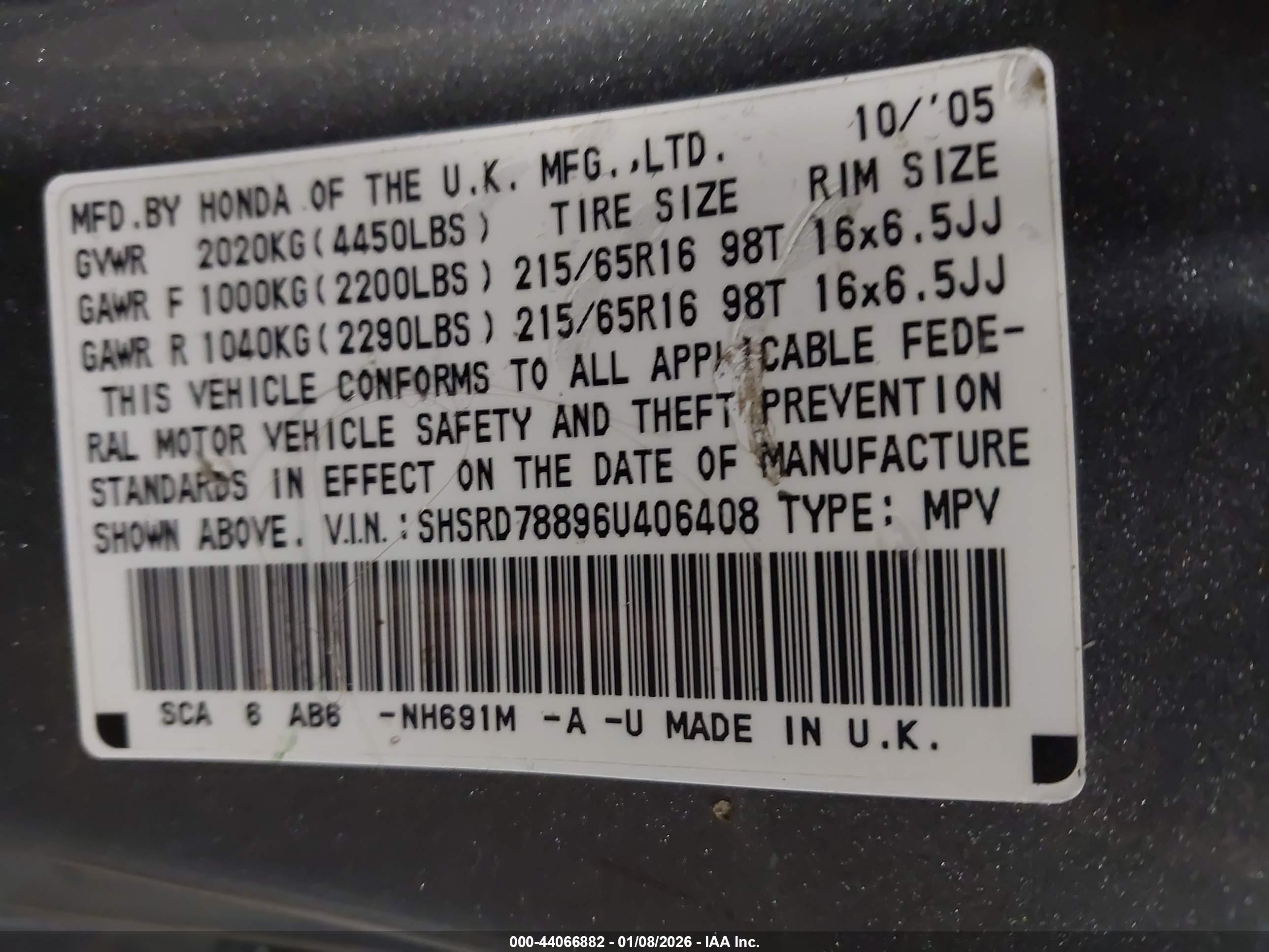 HONDA CR-V image 9