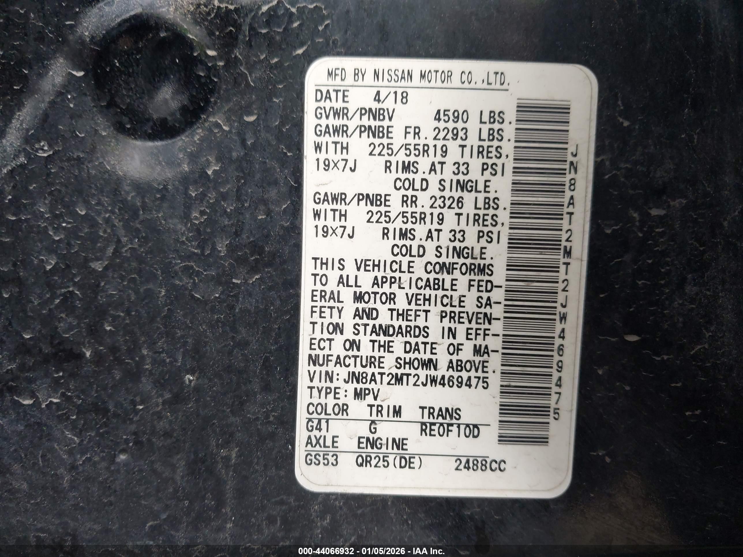 NISSAN ROGUE image 9