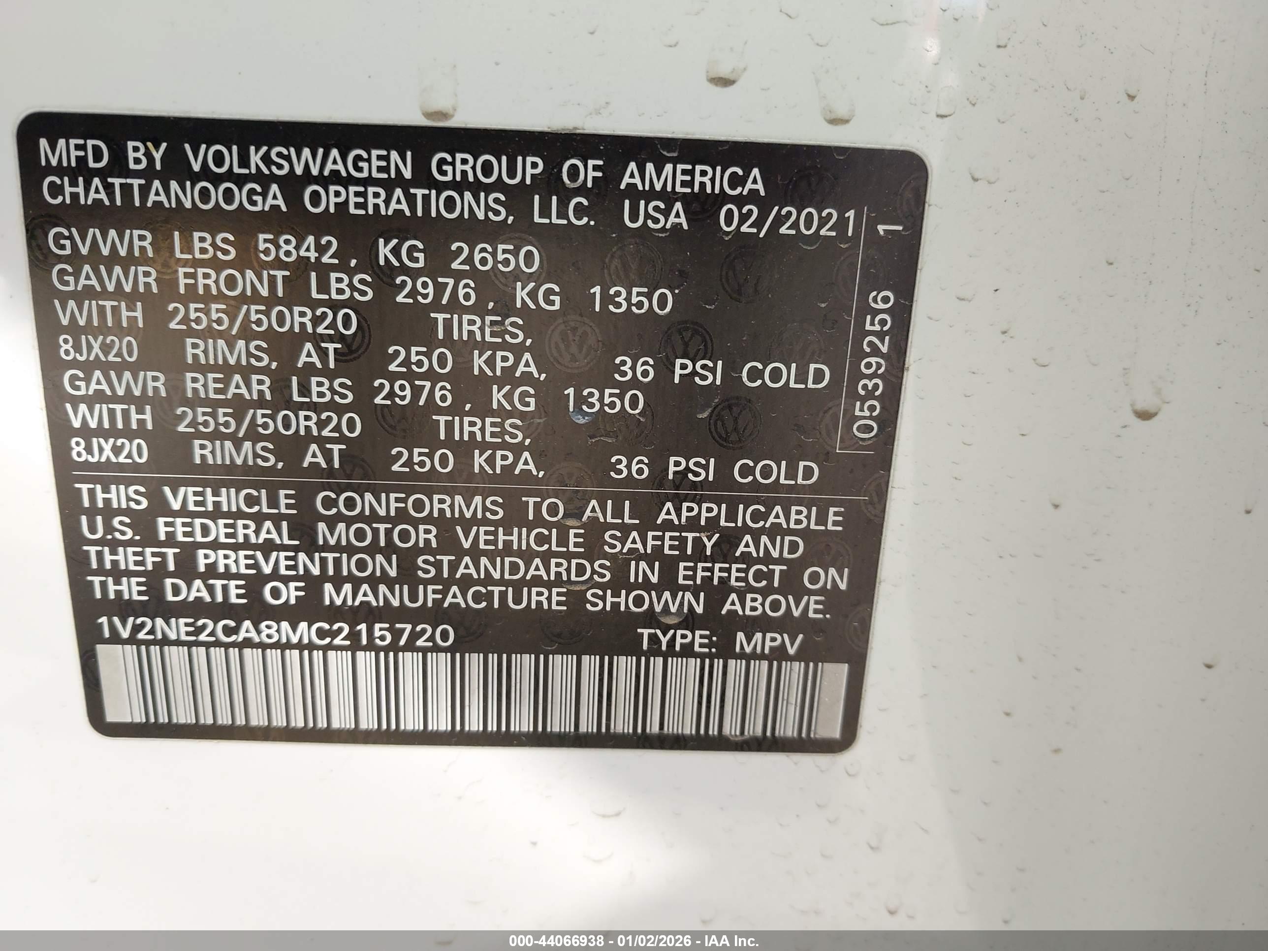 VOLKSWAGEN ATLAS image 9