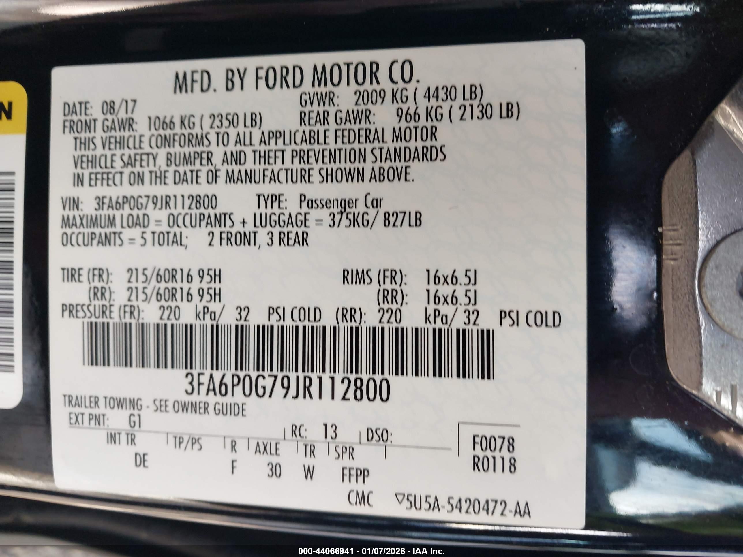 FORD FUSION image 9