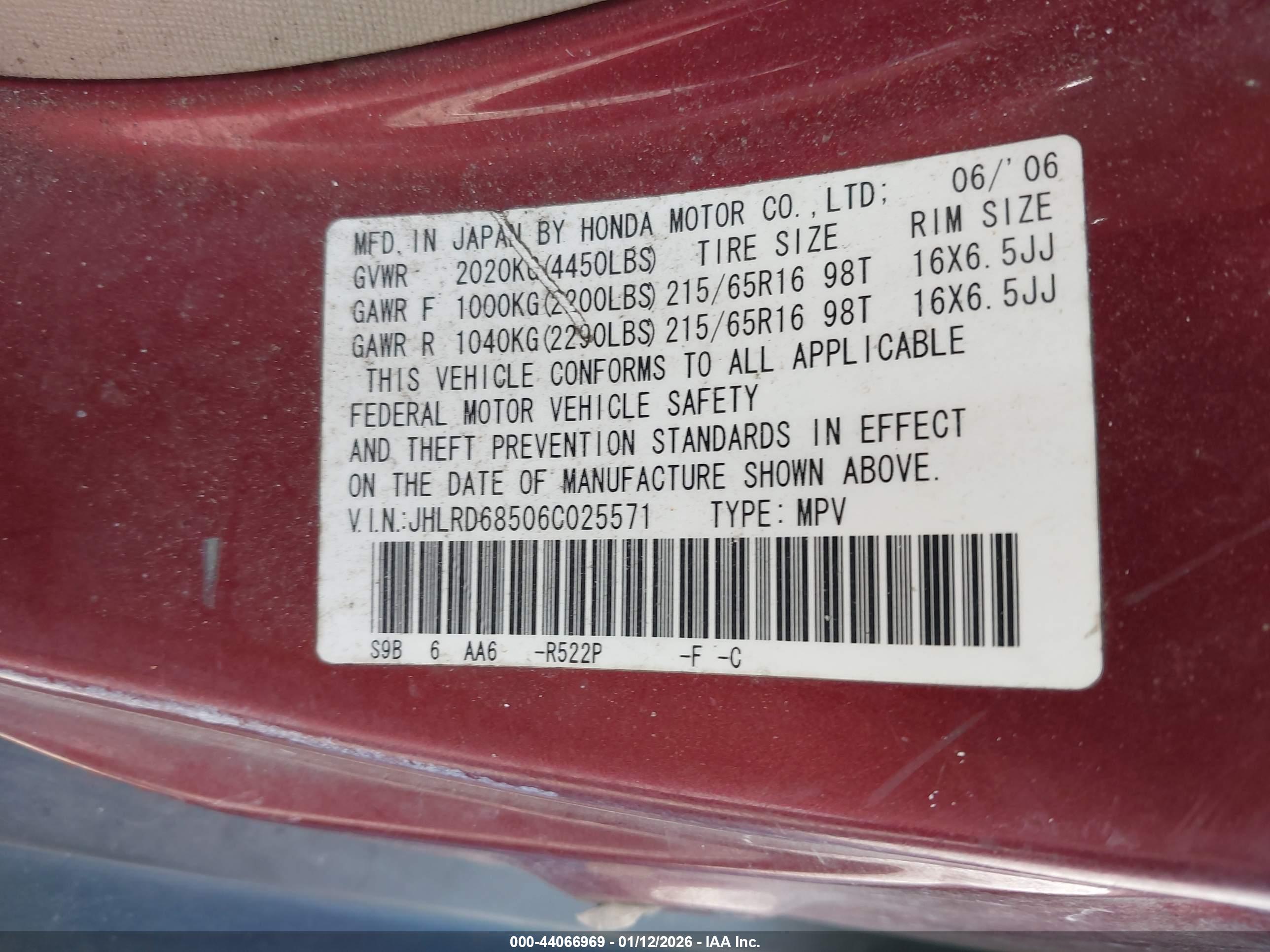 HONDA CR-V image 9