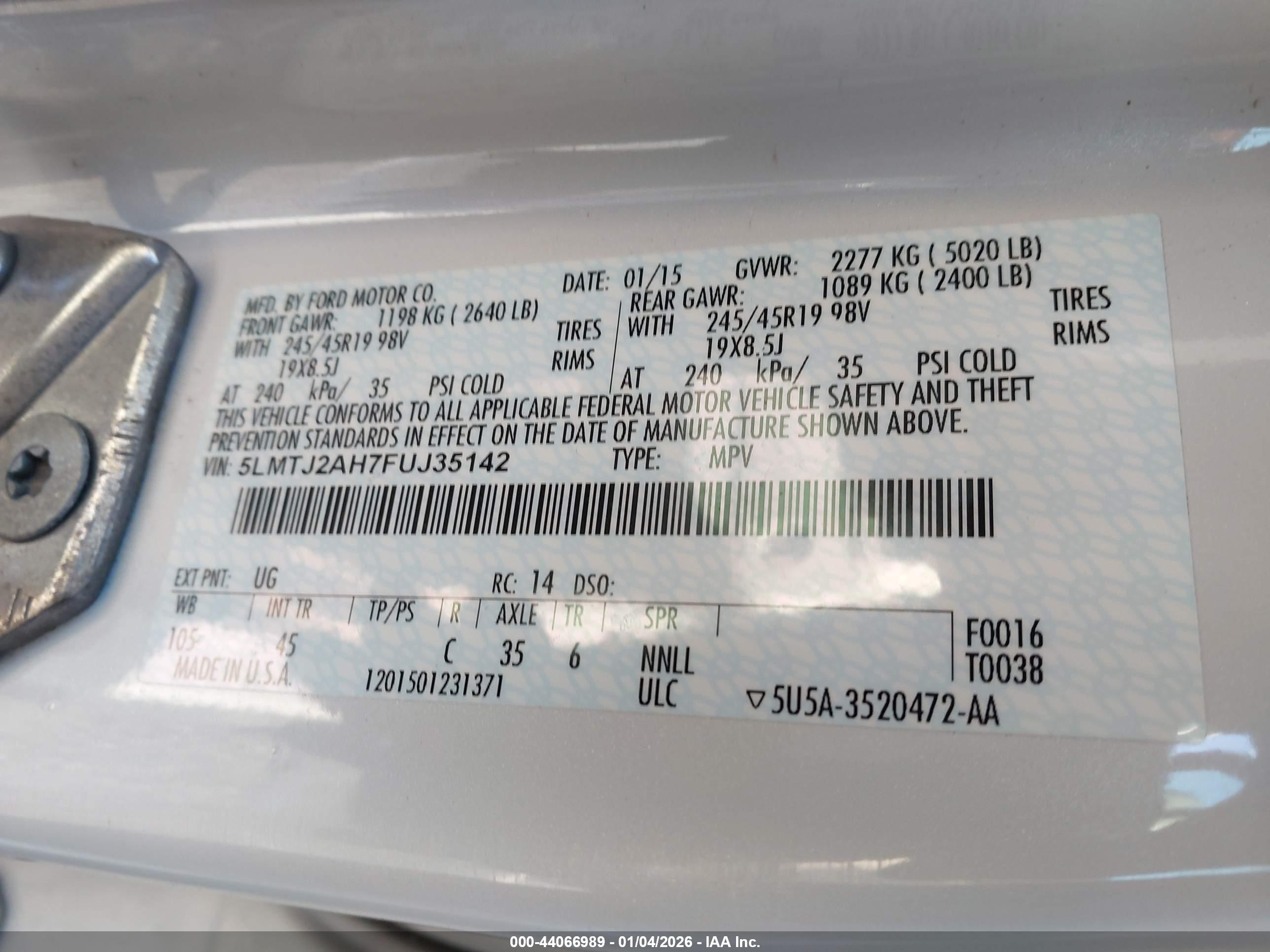 LINCOLN MKC image 9