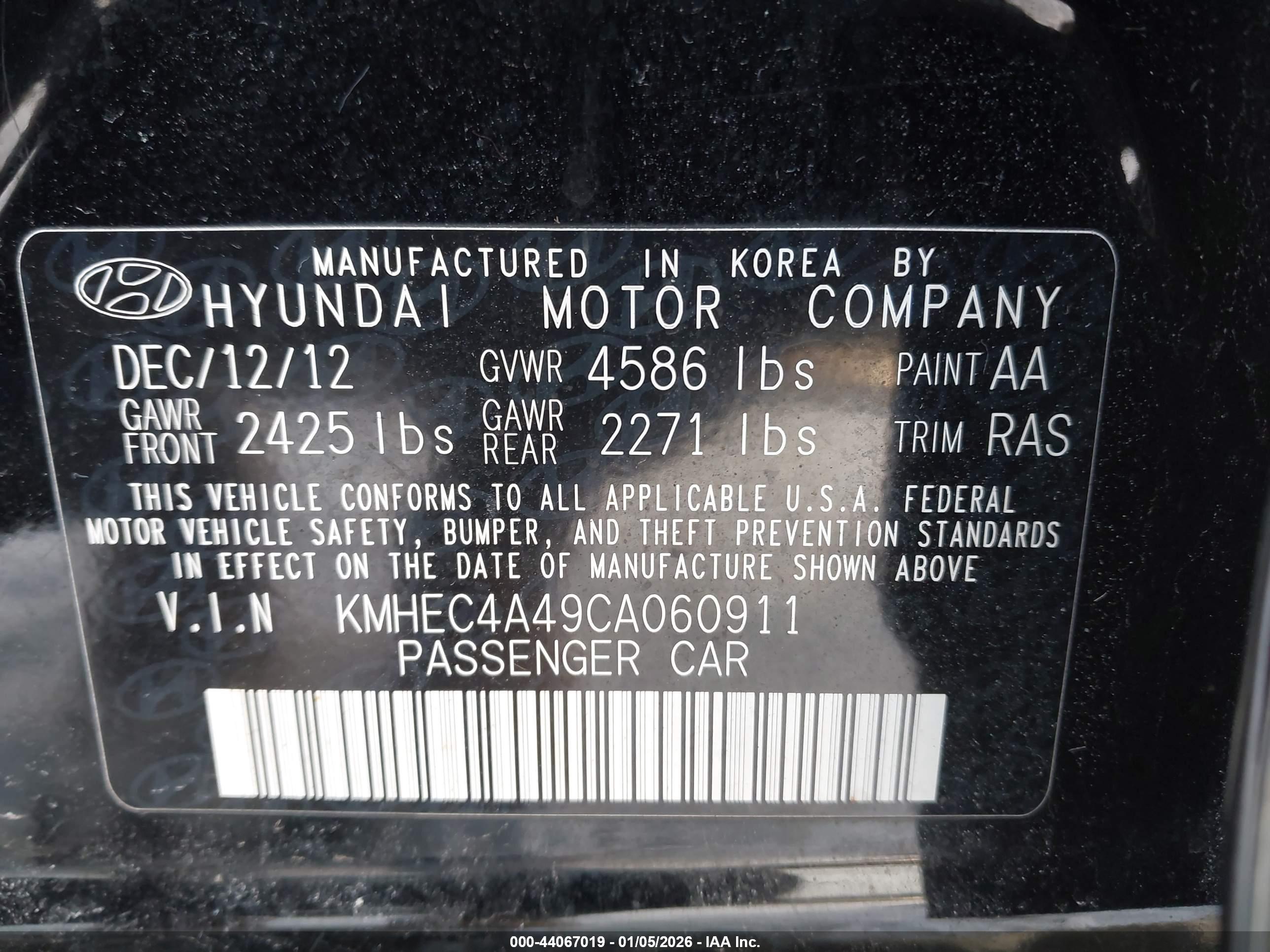 HYUNDAI SONATA image 9
