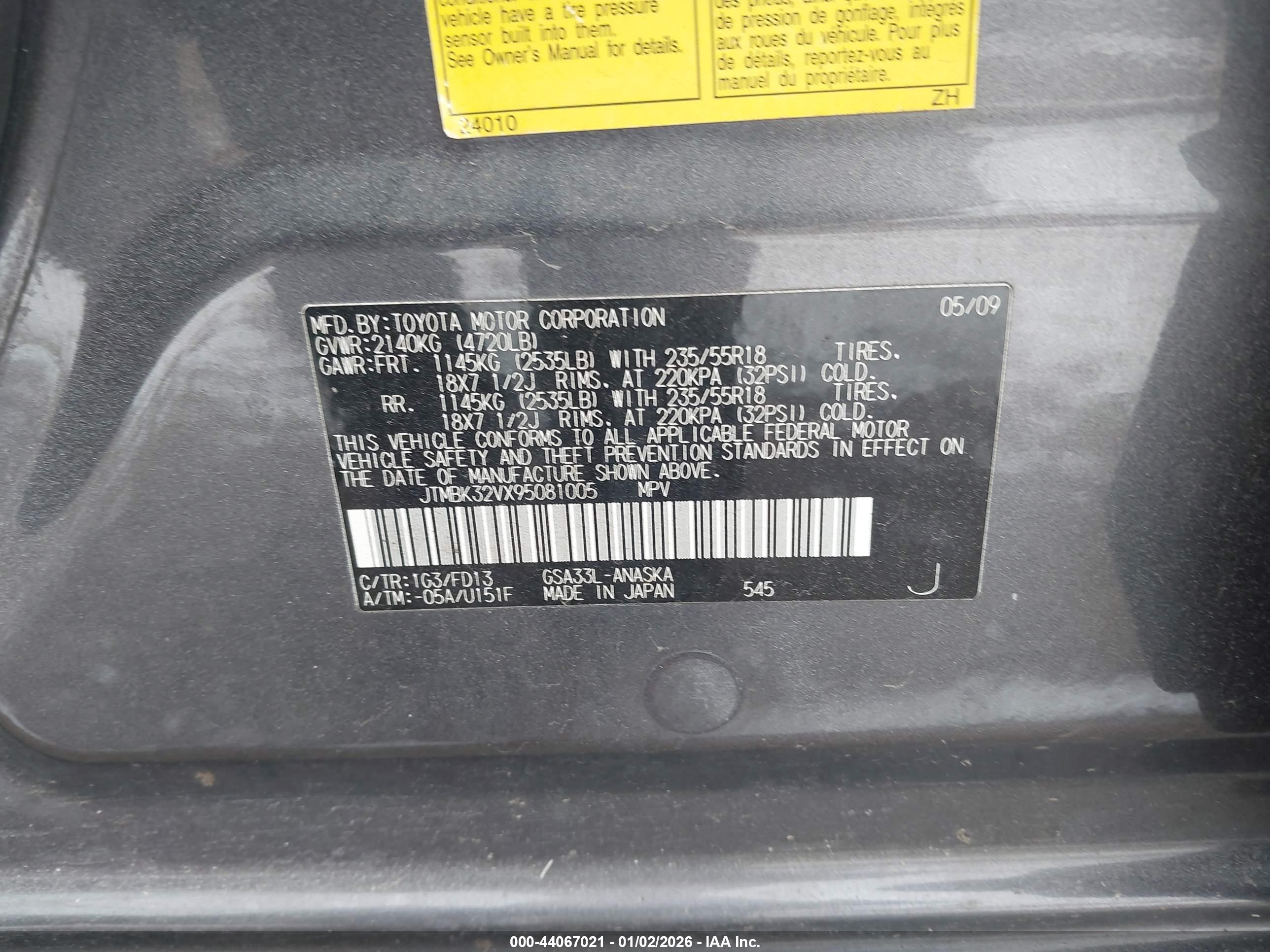 TOYOTA RAV4 image 9