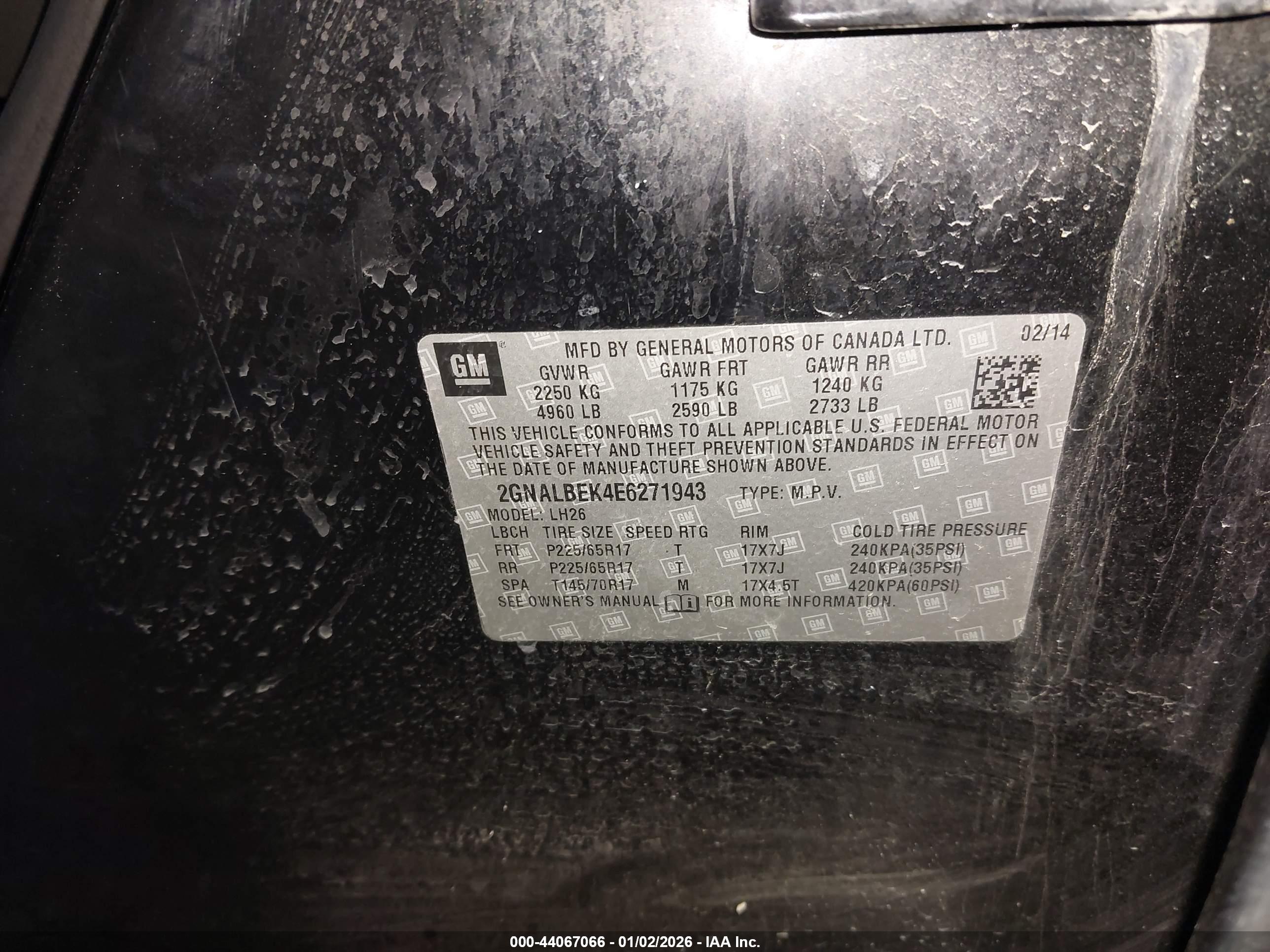 CHEVROLET EQUINOX image 9