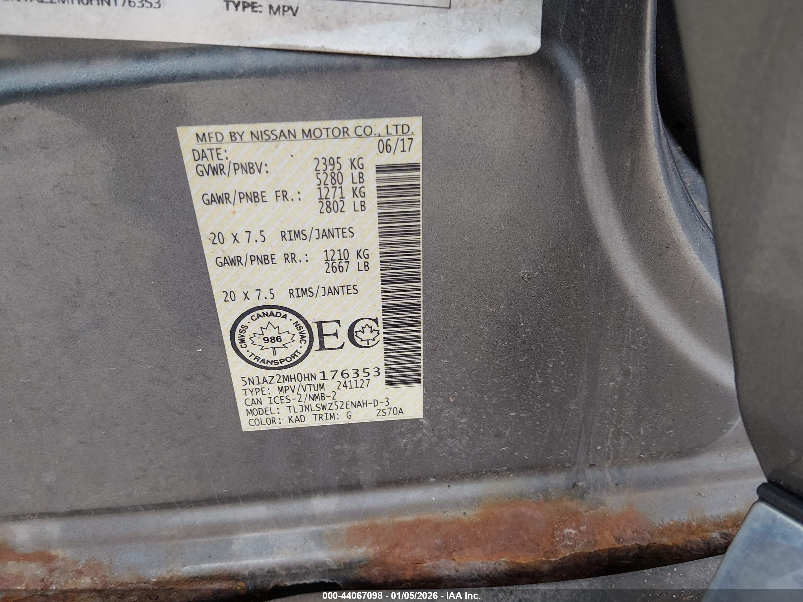 NISSAN MURANO image 9