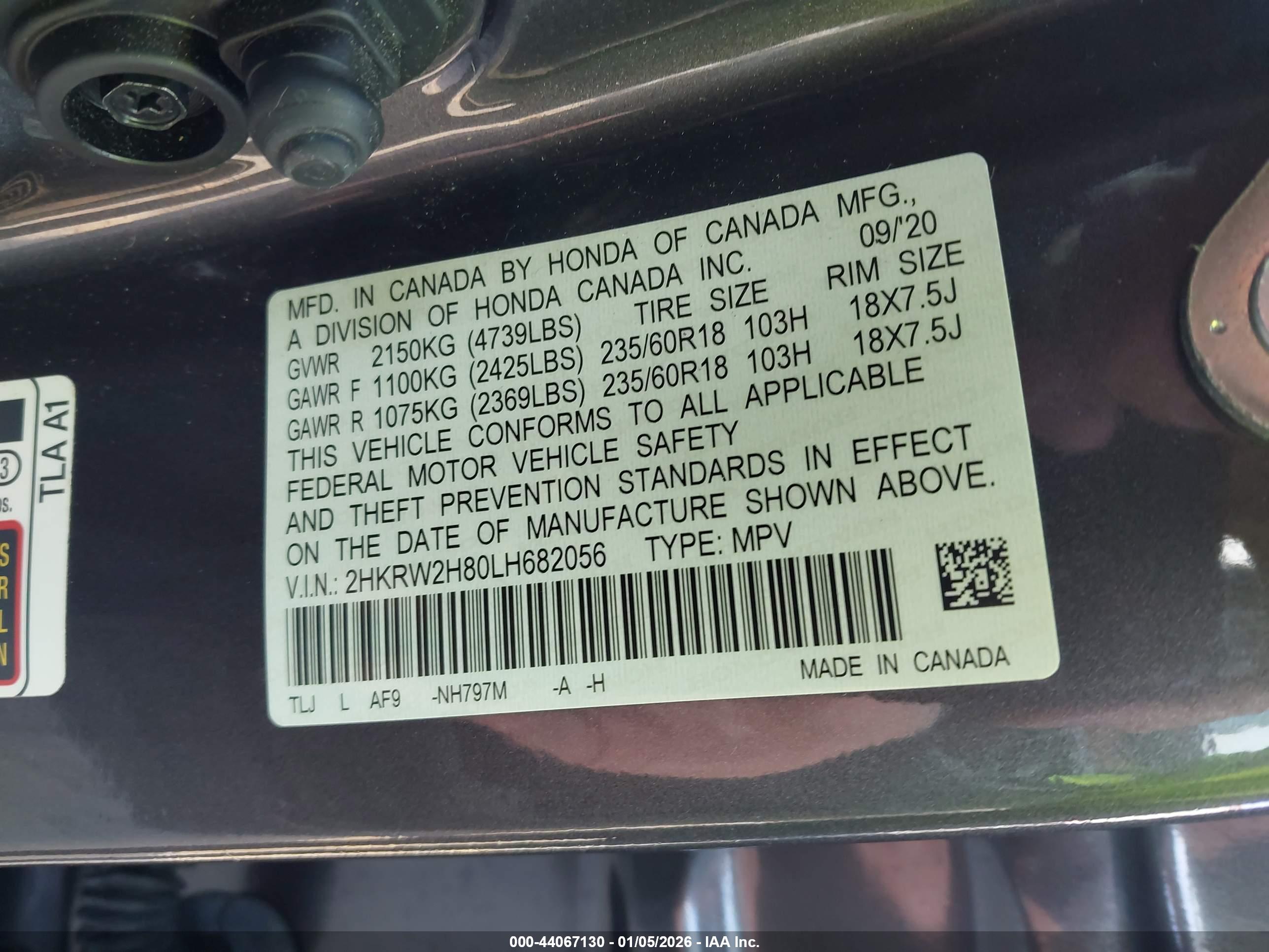 HONDA CR-V image 9