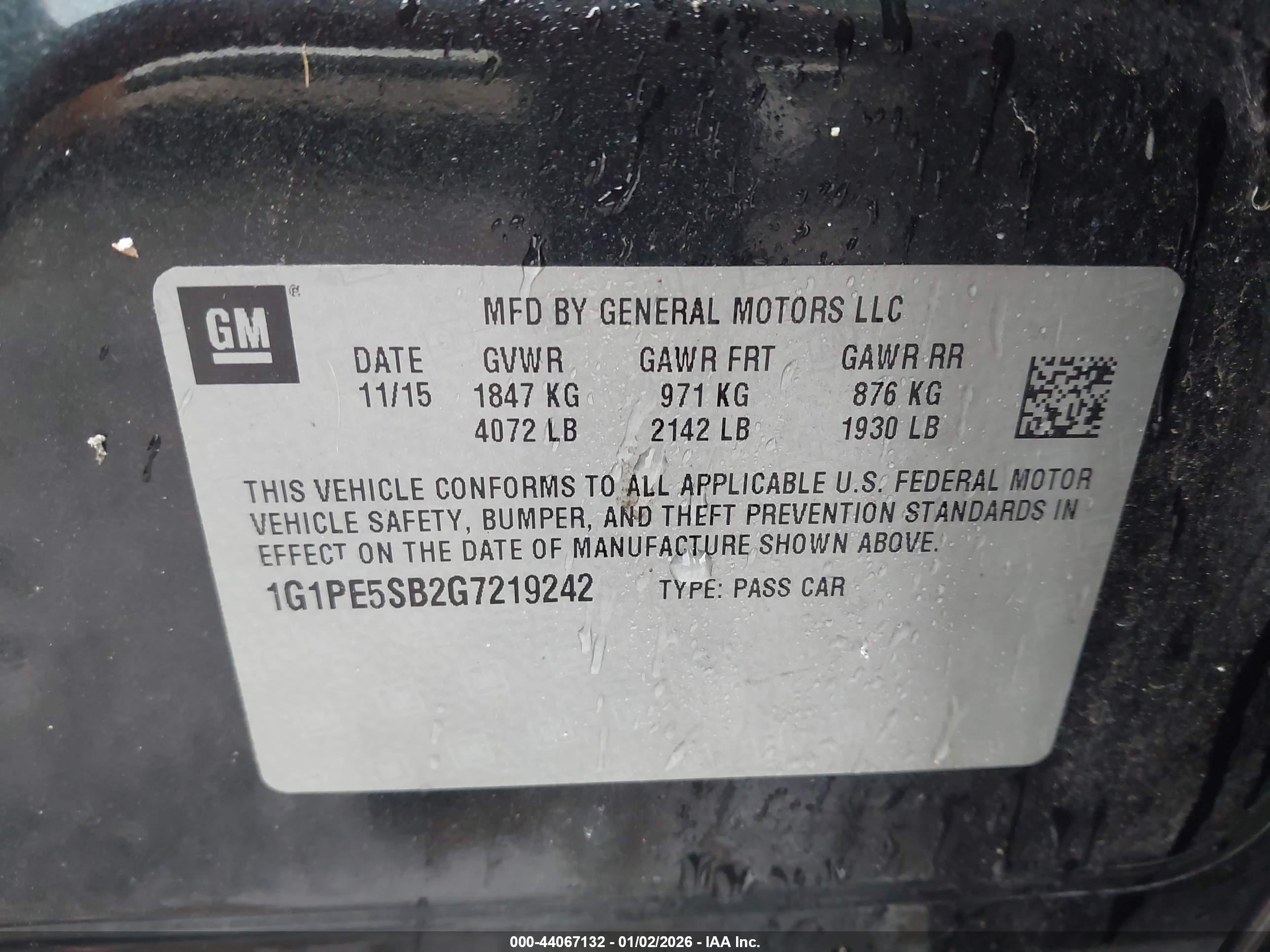 CHEVROLET CRUZE image 9