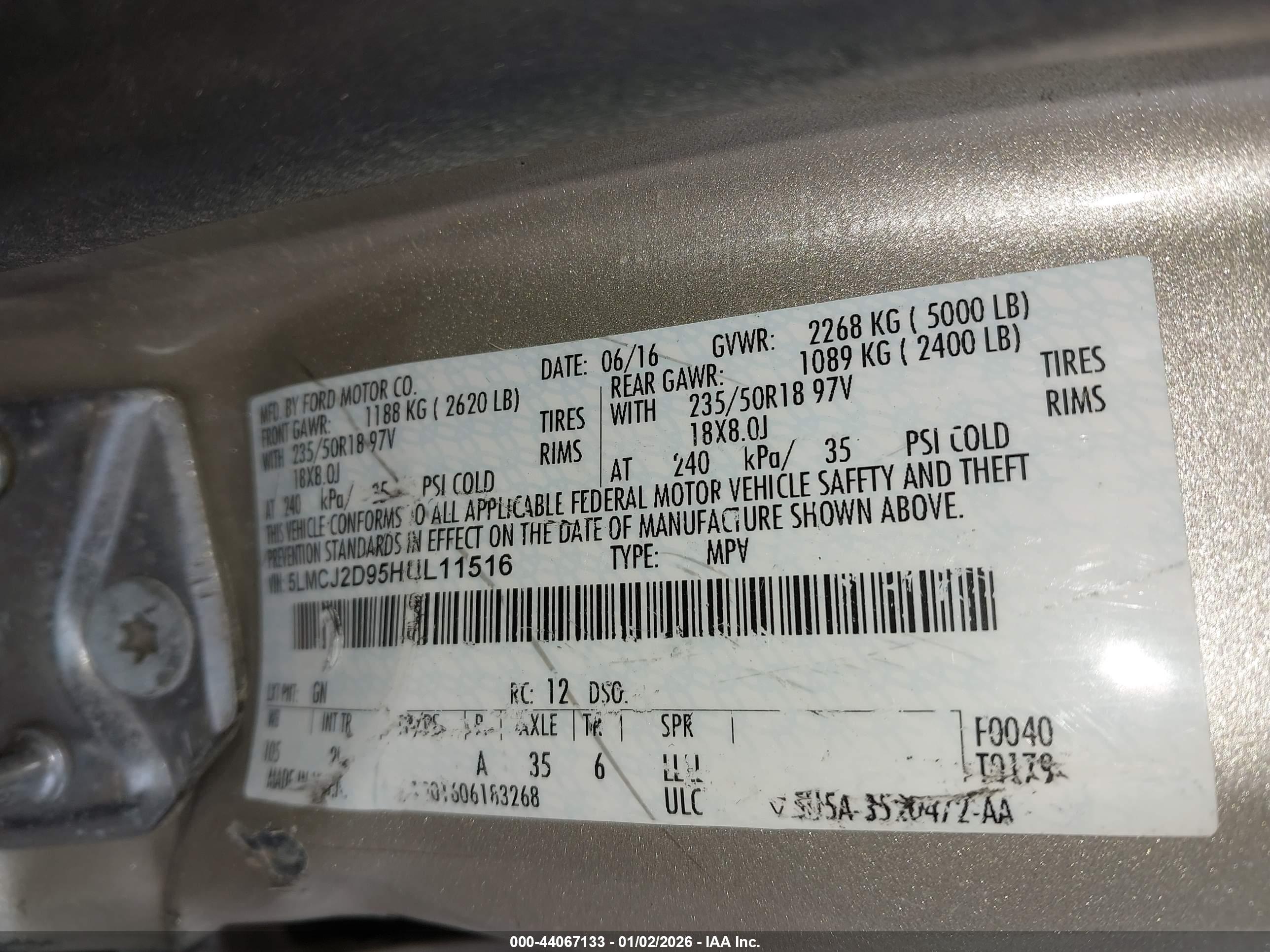LINCOLN MKC image 9