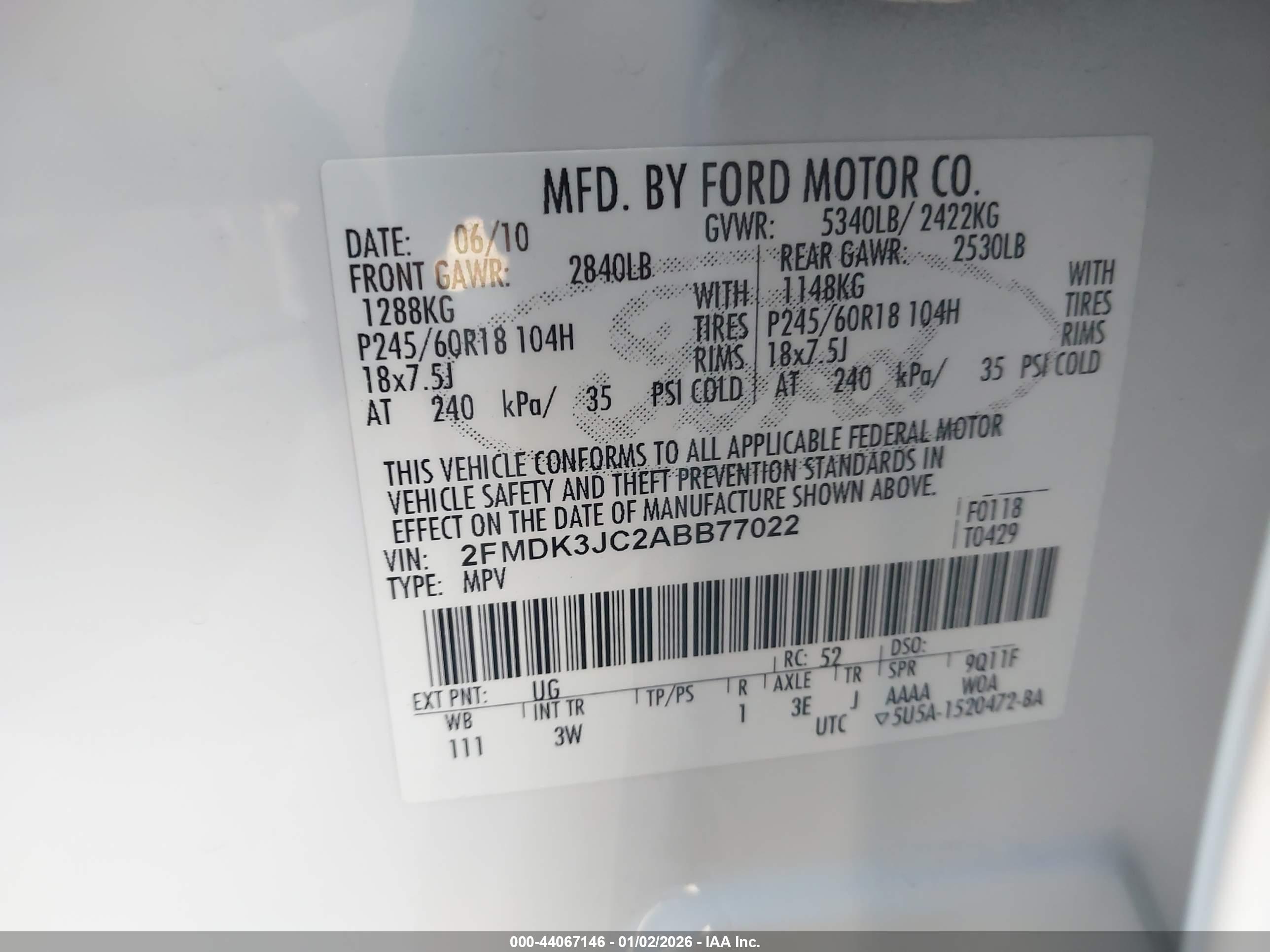 FORD EDGE image 9