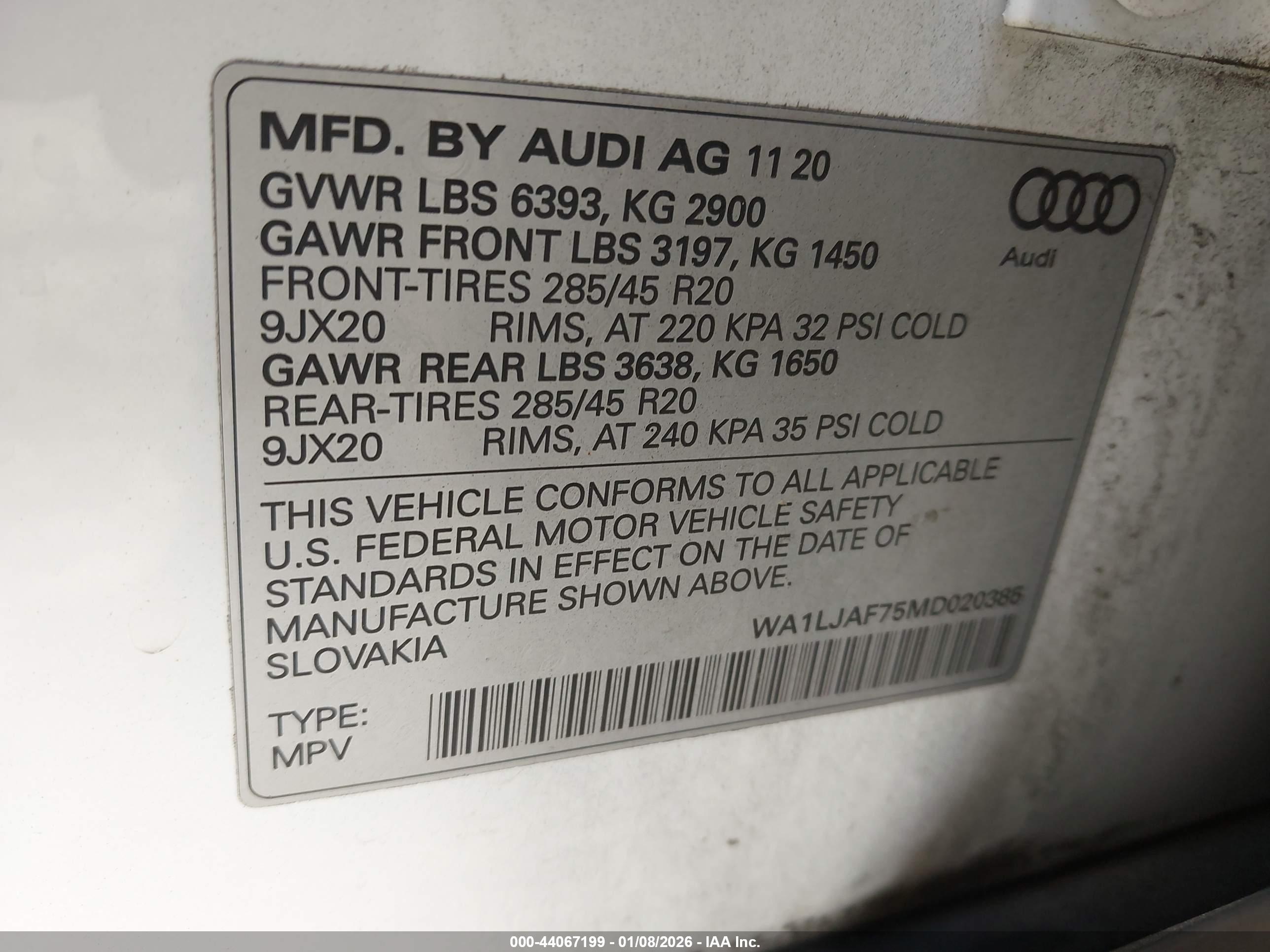 AUDI Q7 image 9